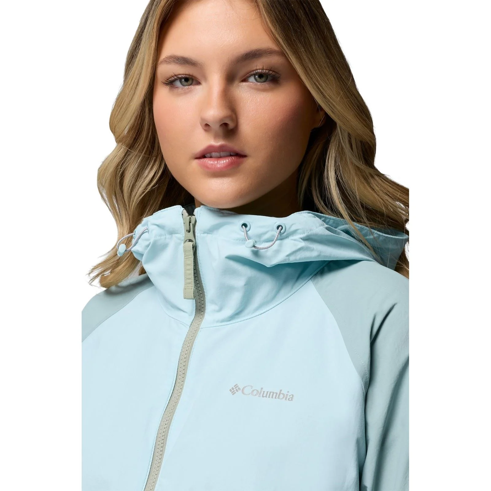 Columbia Spire Valley Women's Green Windbreaker Jackets - Image 5