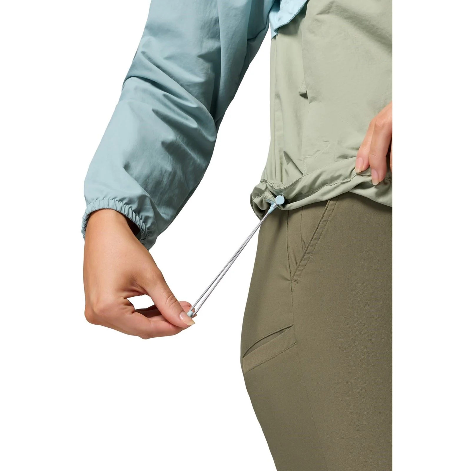 Columbia Spire Valley Women's Green Windbreaker Jackets - Image 6