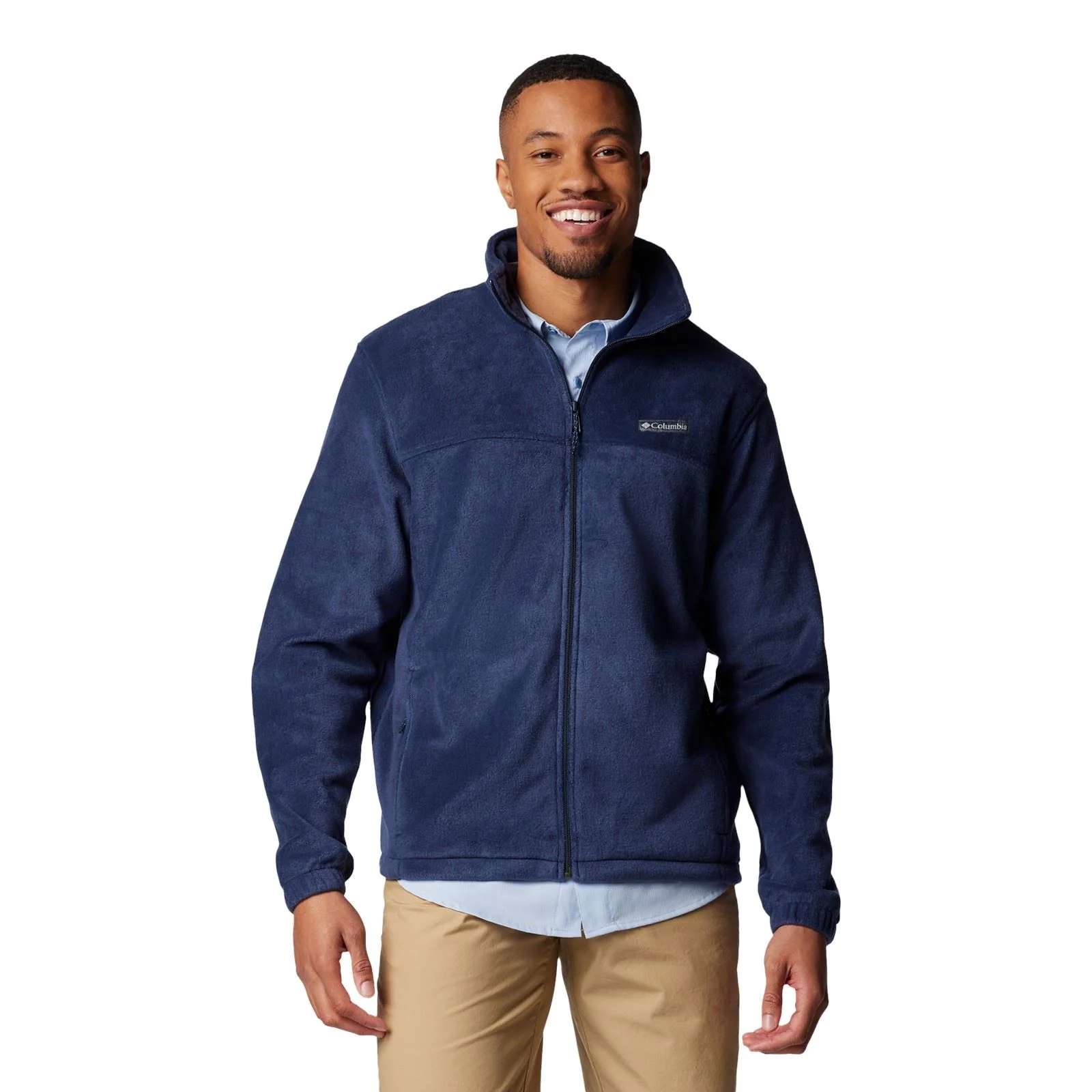 Columbia Steens Mountain Full Zip 2.0 Men's Blue Fleece Jacket - Image 7
