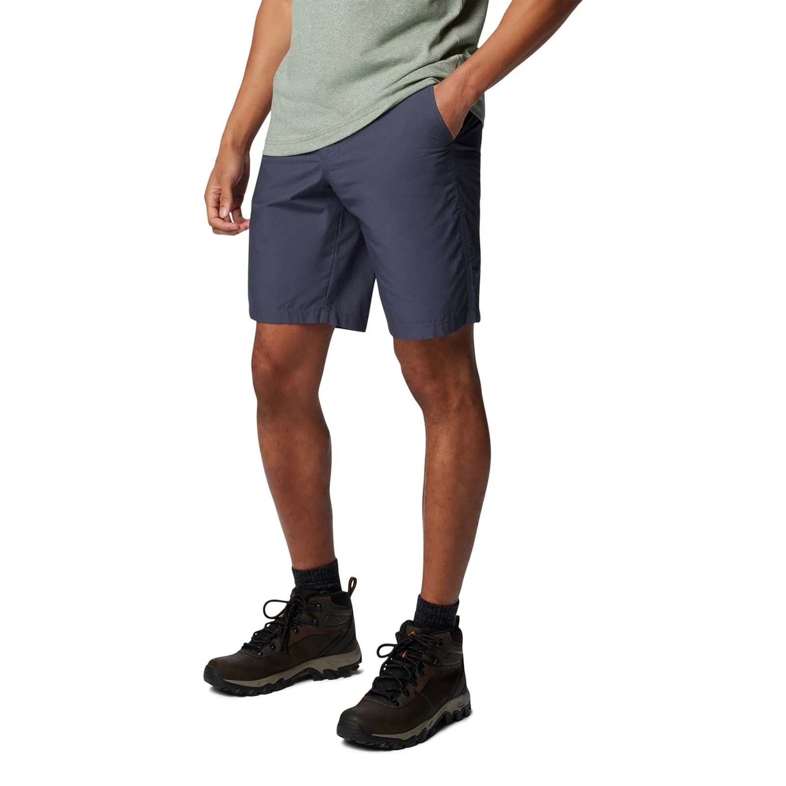 Columbia Washed Out Cotton Men's Blue Knee-Length Shorts - Image 3