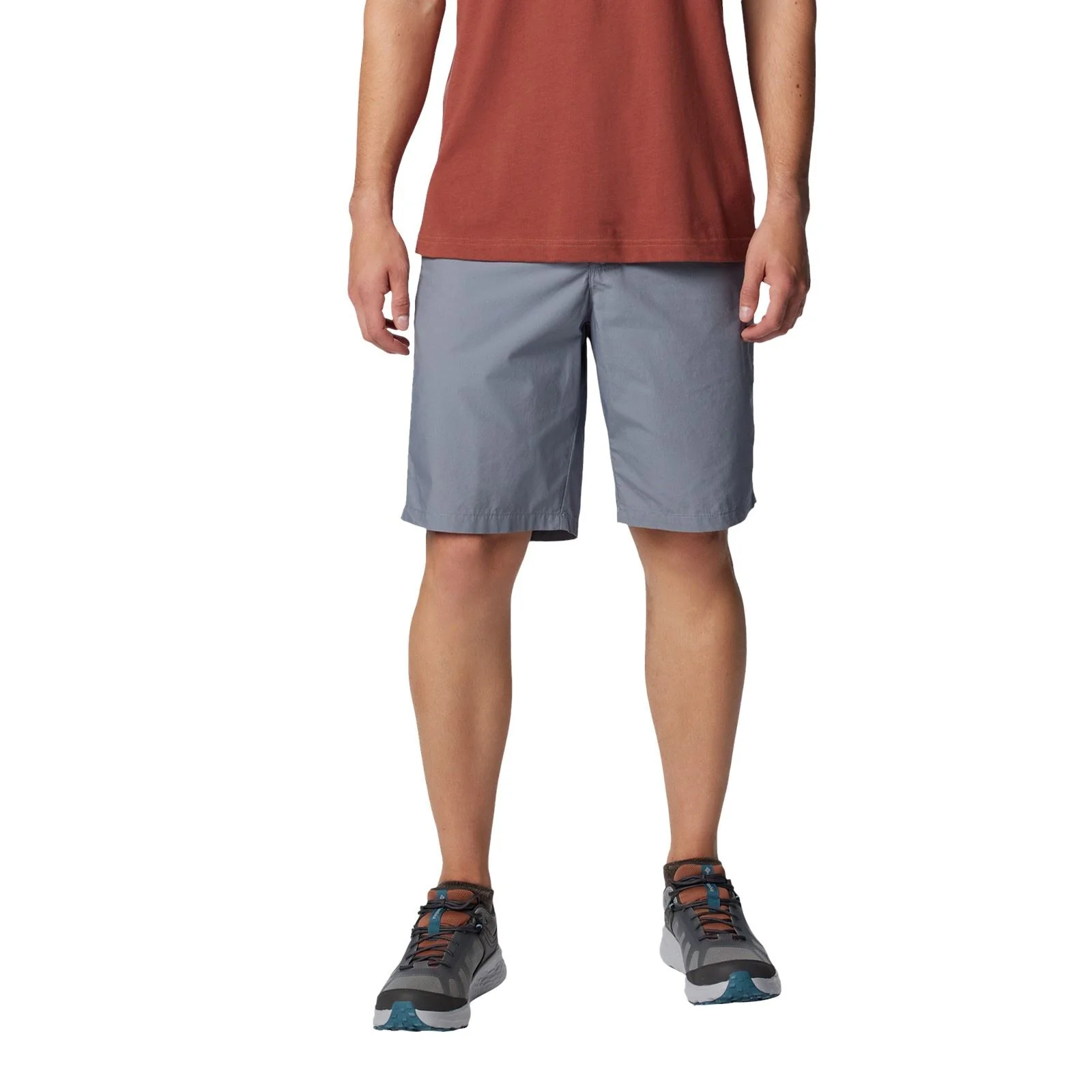 Columbia Washed Out Cotton Men's Grey Knee-Length Shorts - Image 7