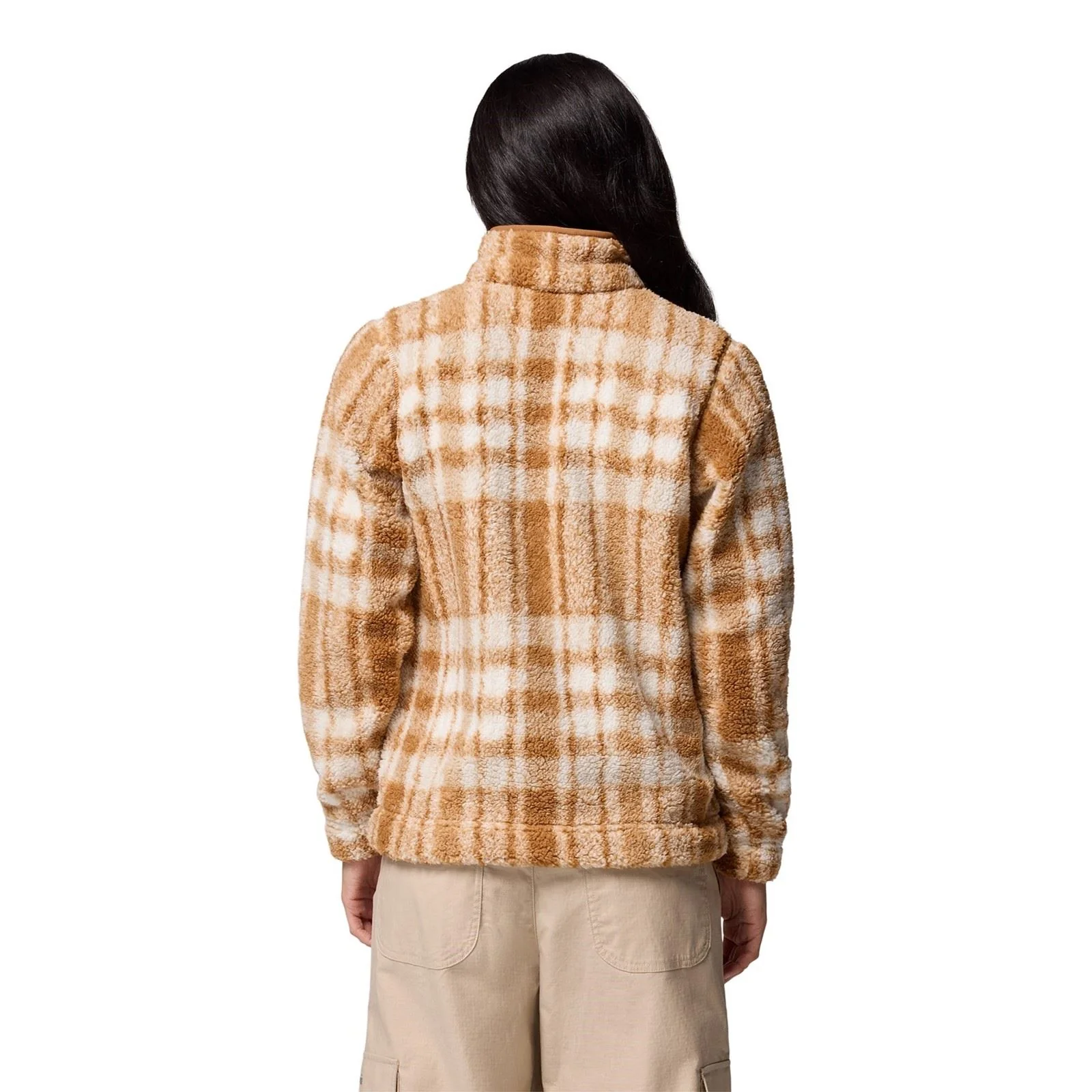 Columbia West Bend 1/4 Zip II Polyester Women's Brown Pullover - Image 2