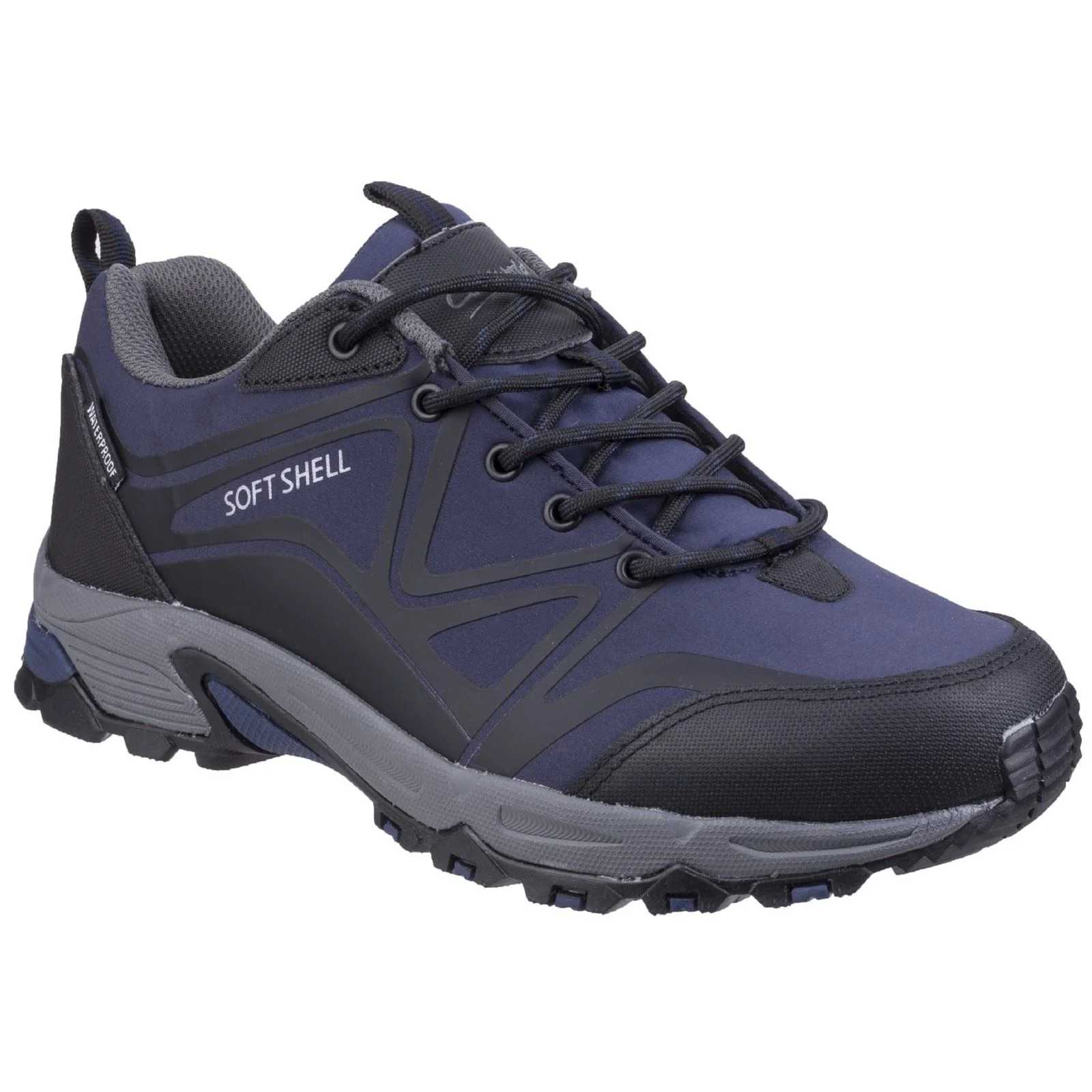 Cotswold Men's Abbeydale Low Hiker in Blue/Black/Grey