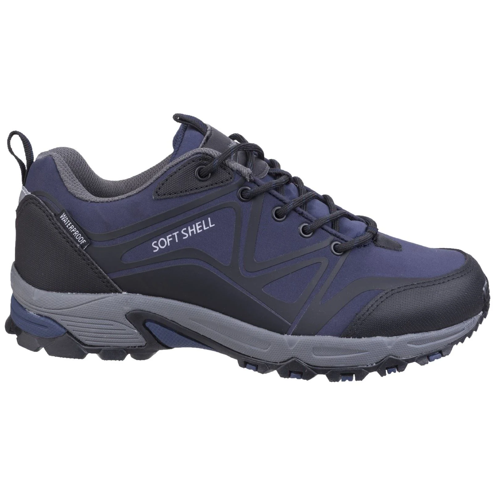 Cotswold Men's Abbeydale Low Hiker in Blue/Black/Grey - Image 4