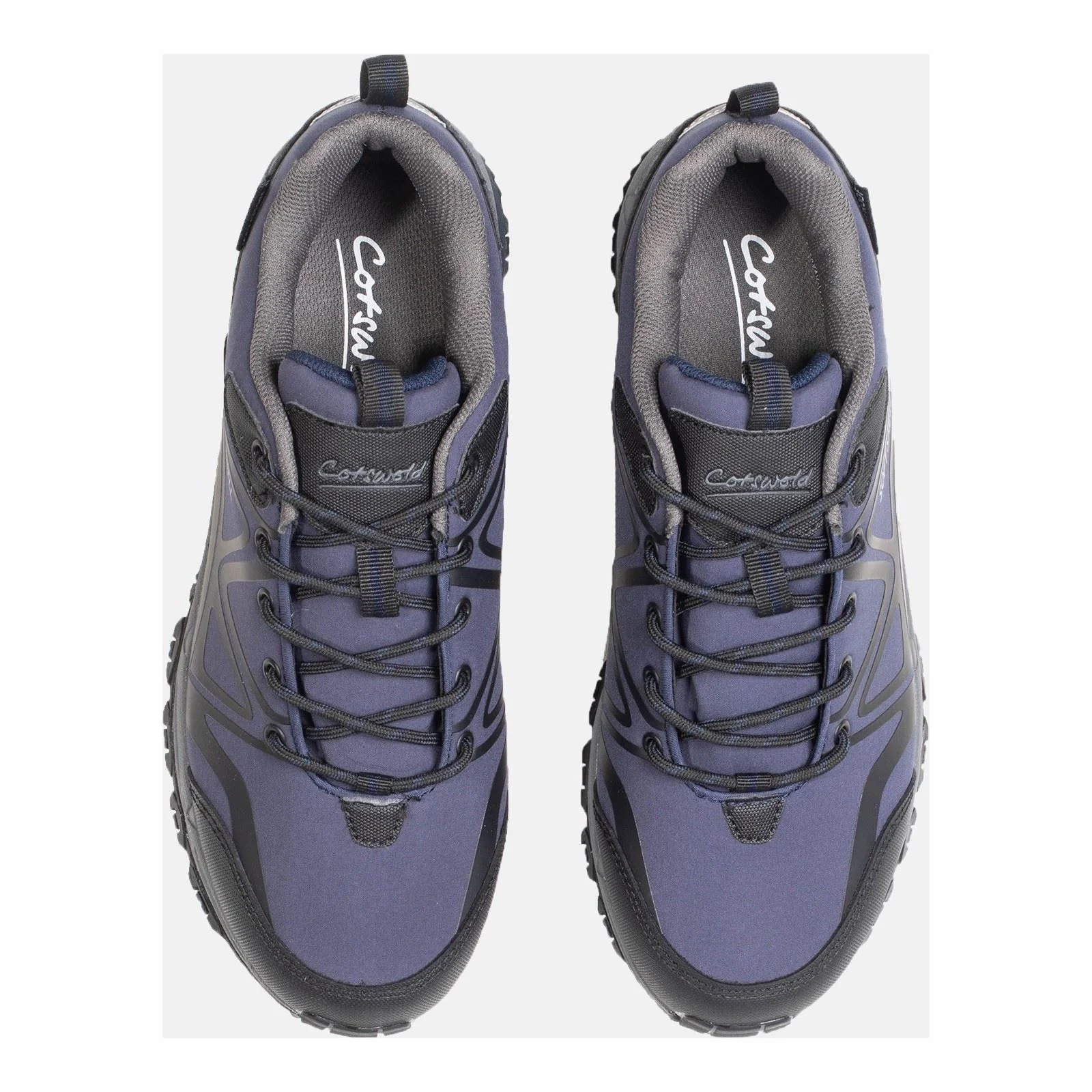Cotswold Men's Abbeydale Low Hiker in Blue/Black/Grey - Image 6