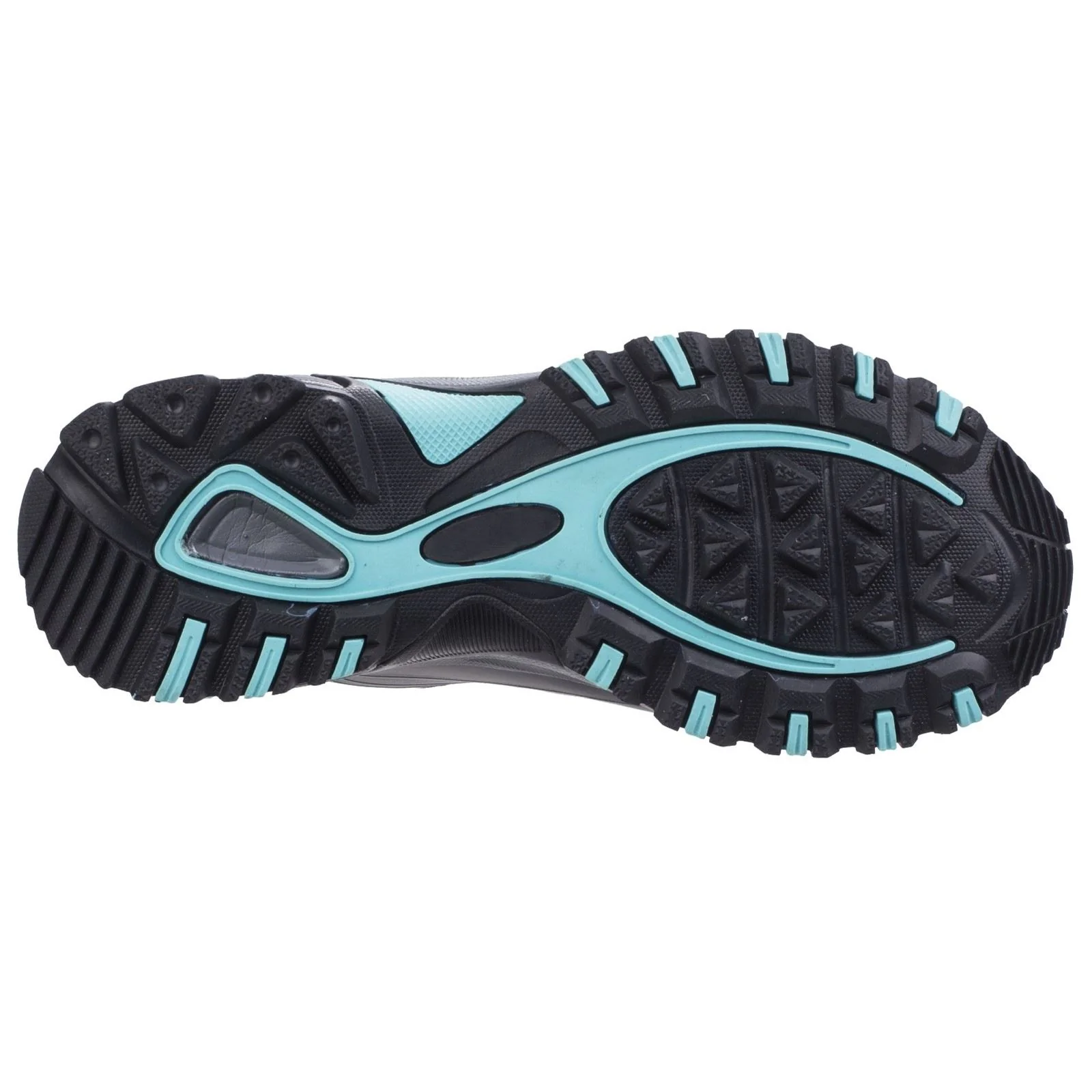 Cotswold Women's Abbeydale Low Hiker in Grey/Black/Aqua - Image 3