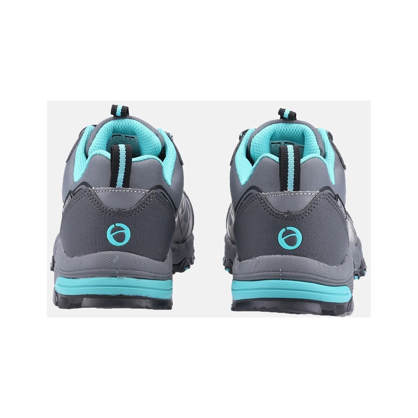 Cotswold Women's Abbeydale Low Hiker in Grey/Black/Aqua - Image 9