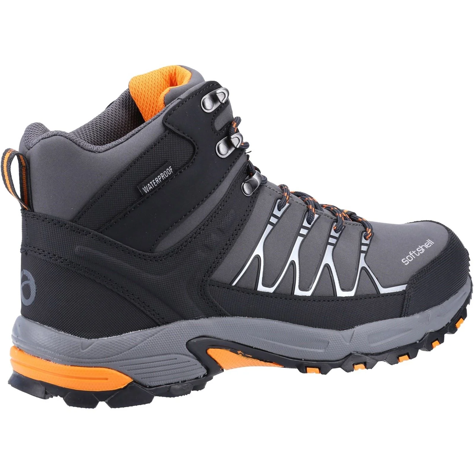 Cotswold Men's Abbeydale Mid Hiker in Grey/Orange - Image 2