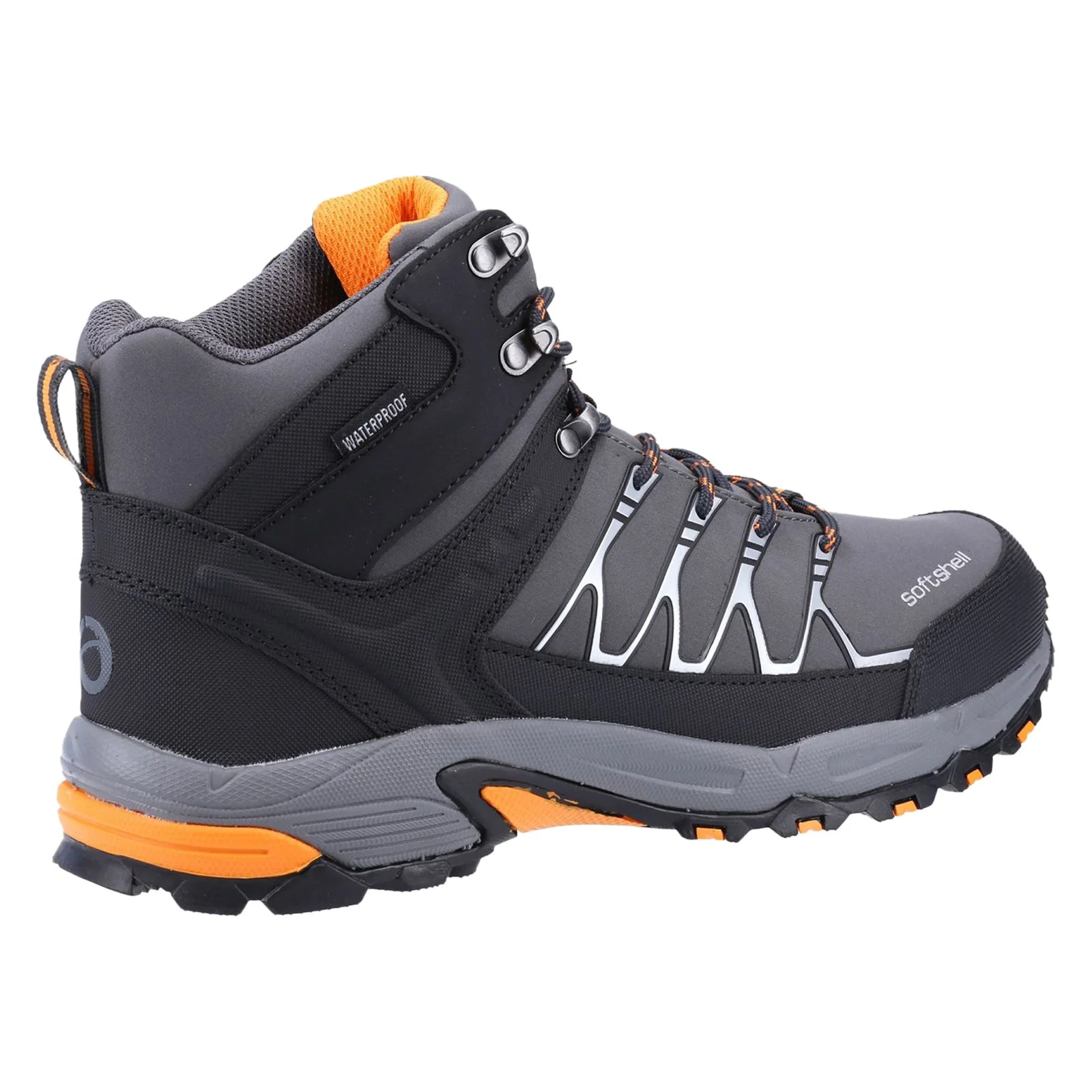 Cotswold Men's Abbeydale Mid Hiker in Grey/Orange - Image 6