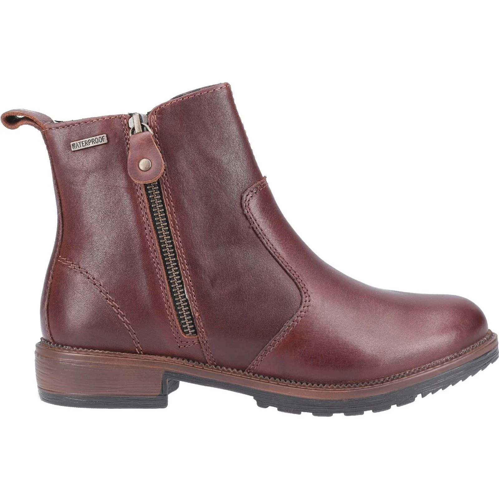 Cotswold Women's Ashwicke Zip Ankle Boot in Brown - Image 4