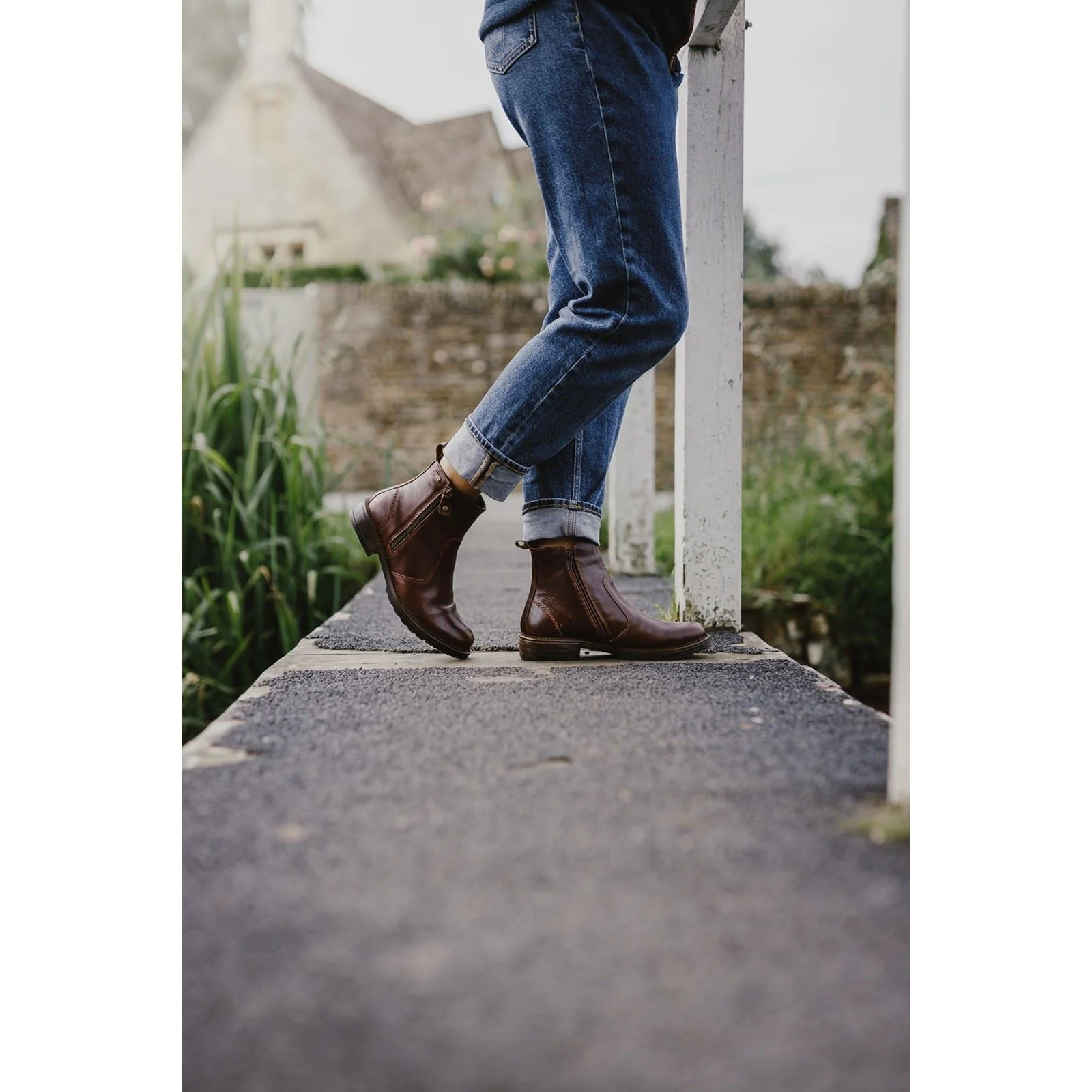 Cotswold Women's Ashwicke Zip Ankle Boot in Brown - Image 6