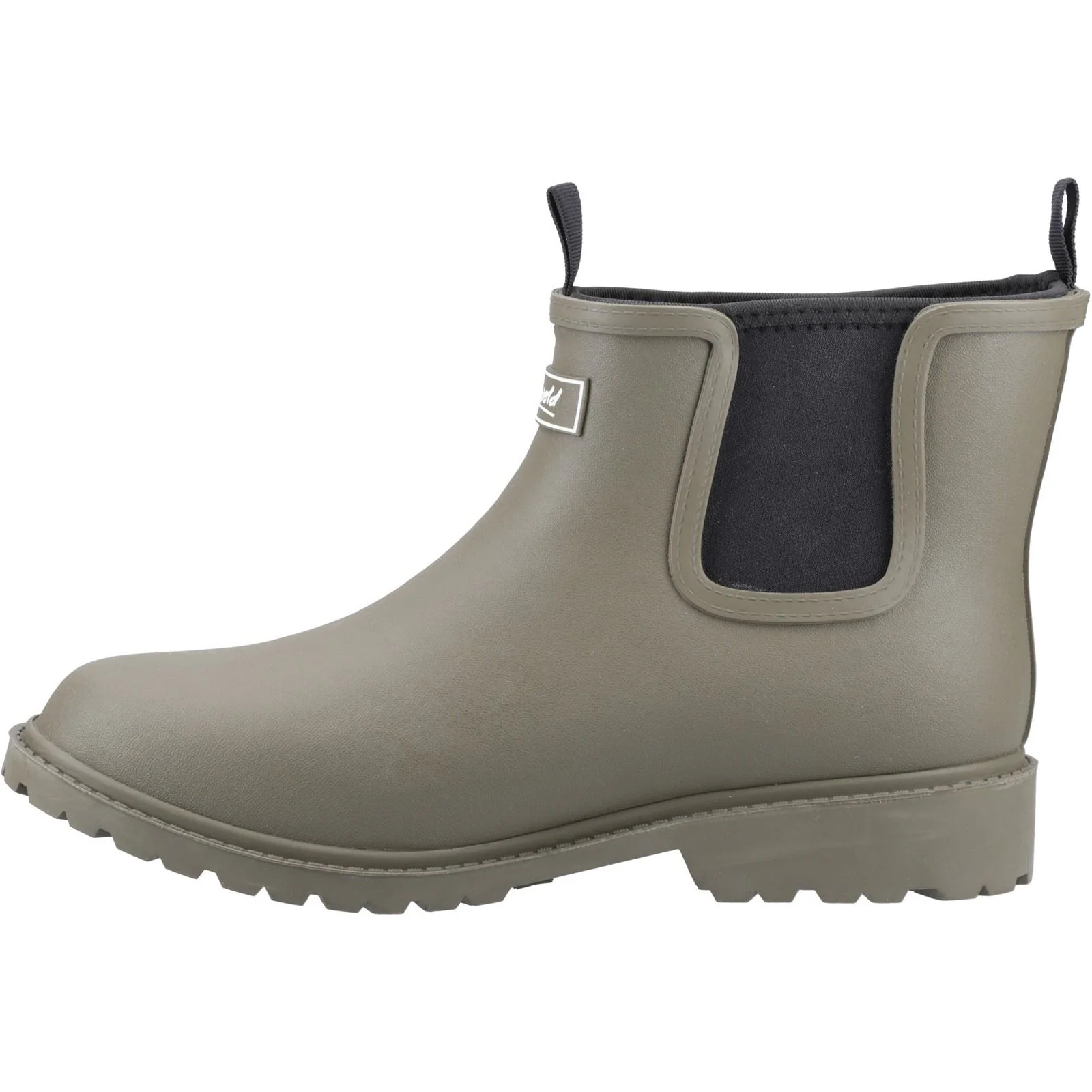 Cotswold Barton Synthetic Men's Khaki Wellington Boots - Image 4