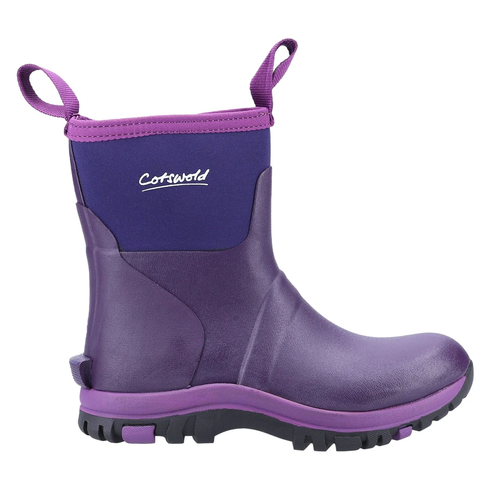 Cotswold Blaze Synthetic Women's Purple Wellington Boots - Image 8