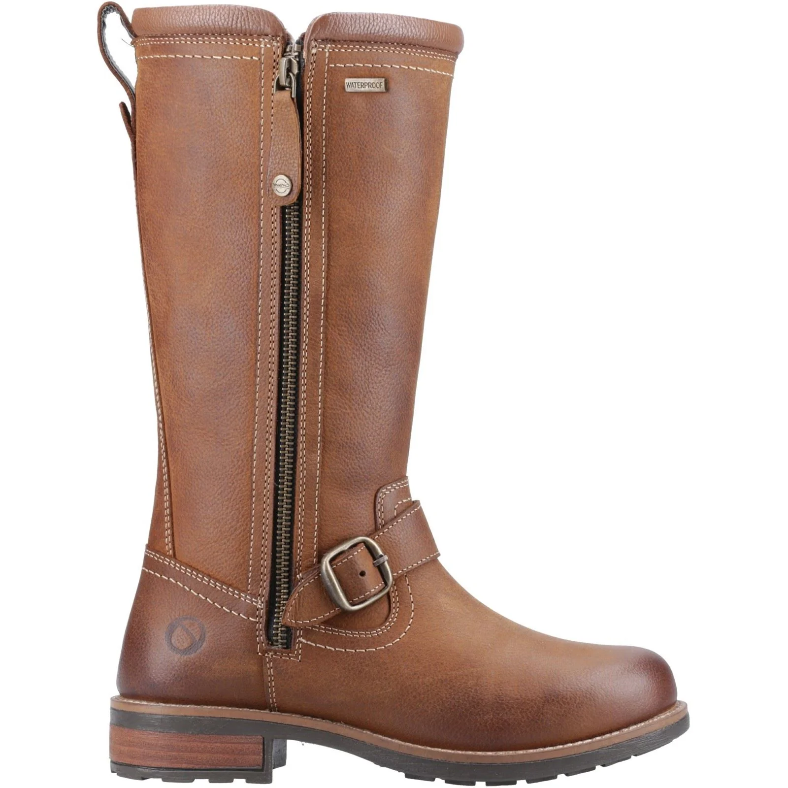 Cotswold Bourton Leather Women's Tan Boots - Image 5