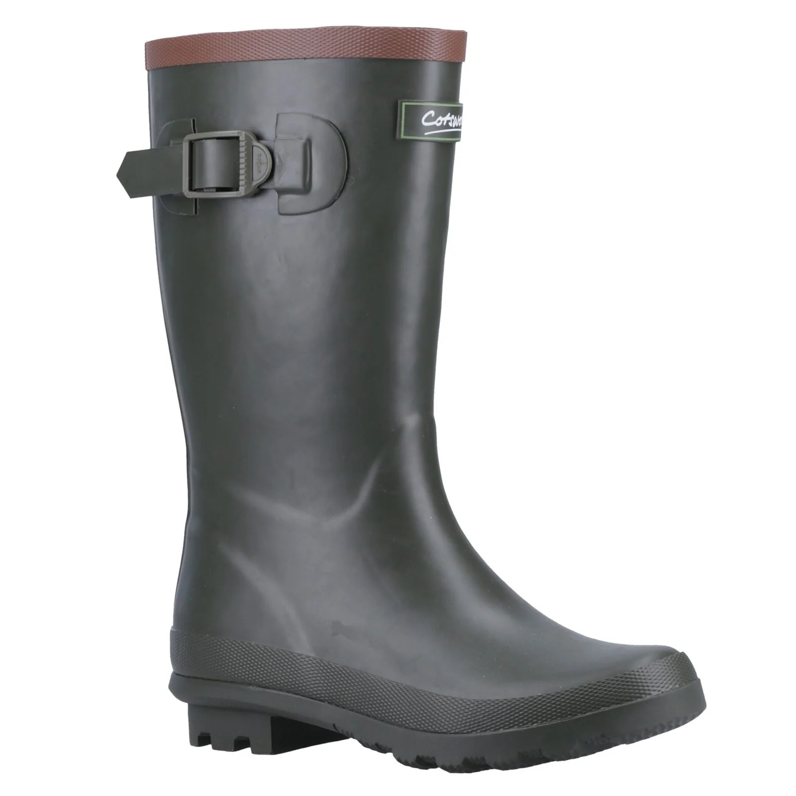 Cotswold Bowldown Rubber Junior Green Wellington Boots - Image 5