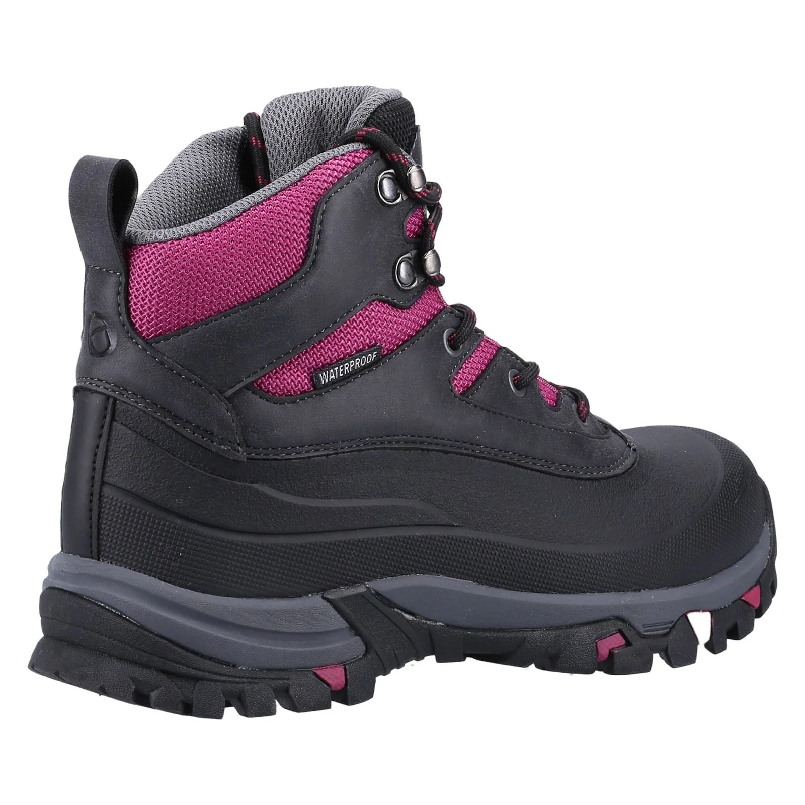 Cotswold Calmsden Rubber Women's Grey/Berry Hiking Boots - Image 6