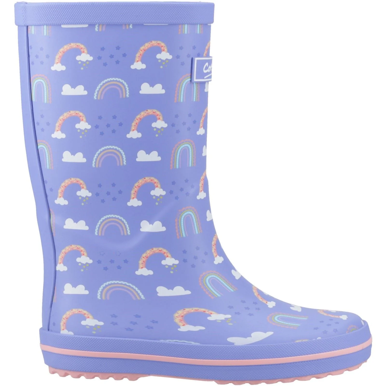 Cotswold Charlbury Rubber Multicoloured Wellington Boots - Image 5