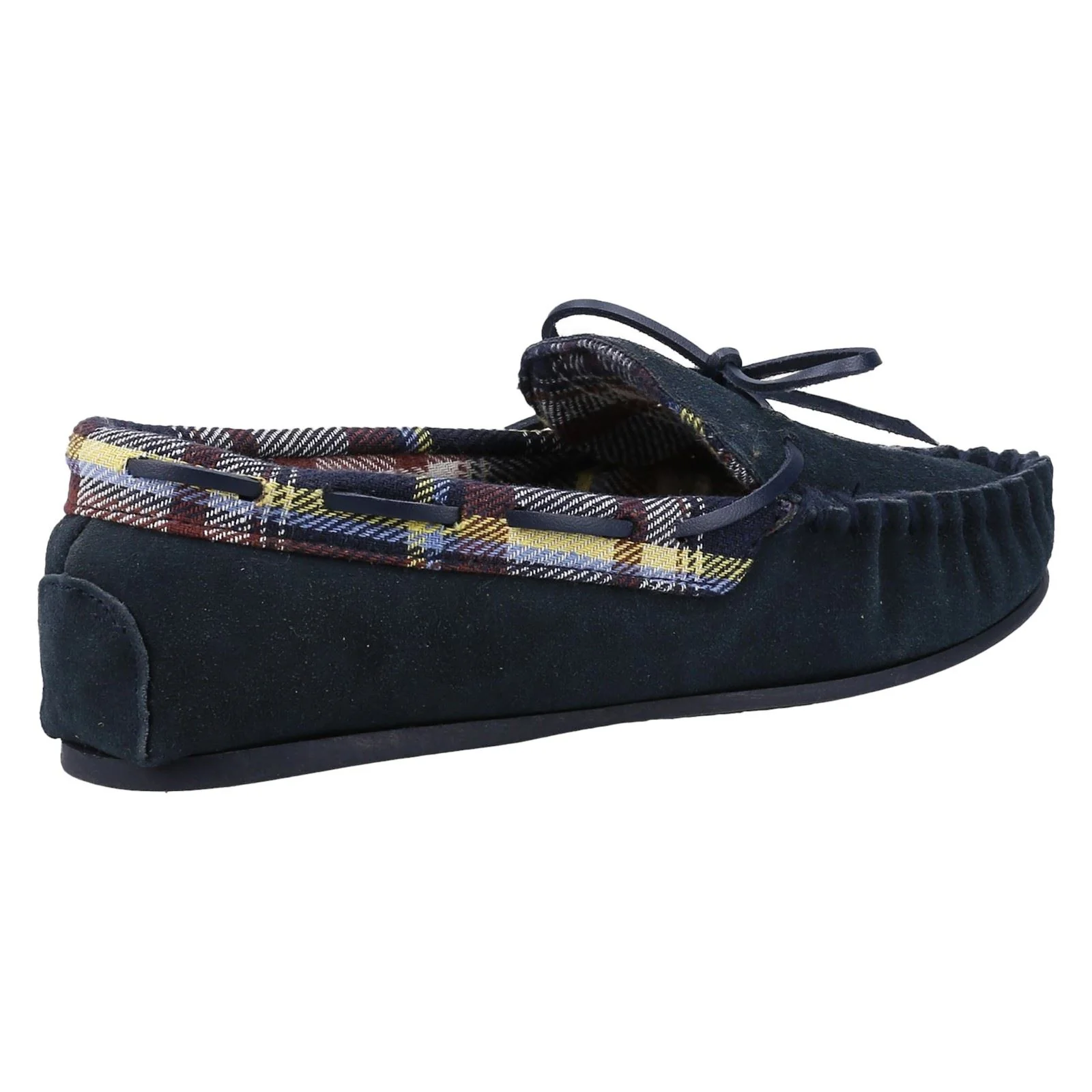 Cotswold Chatsworth Suede Women's Navy Slippers - Image 6