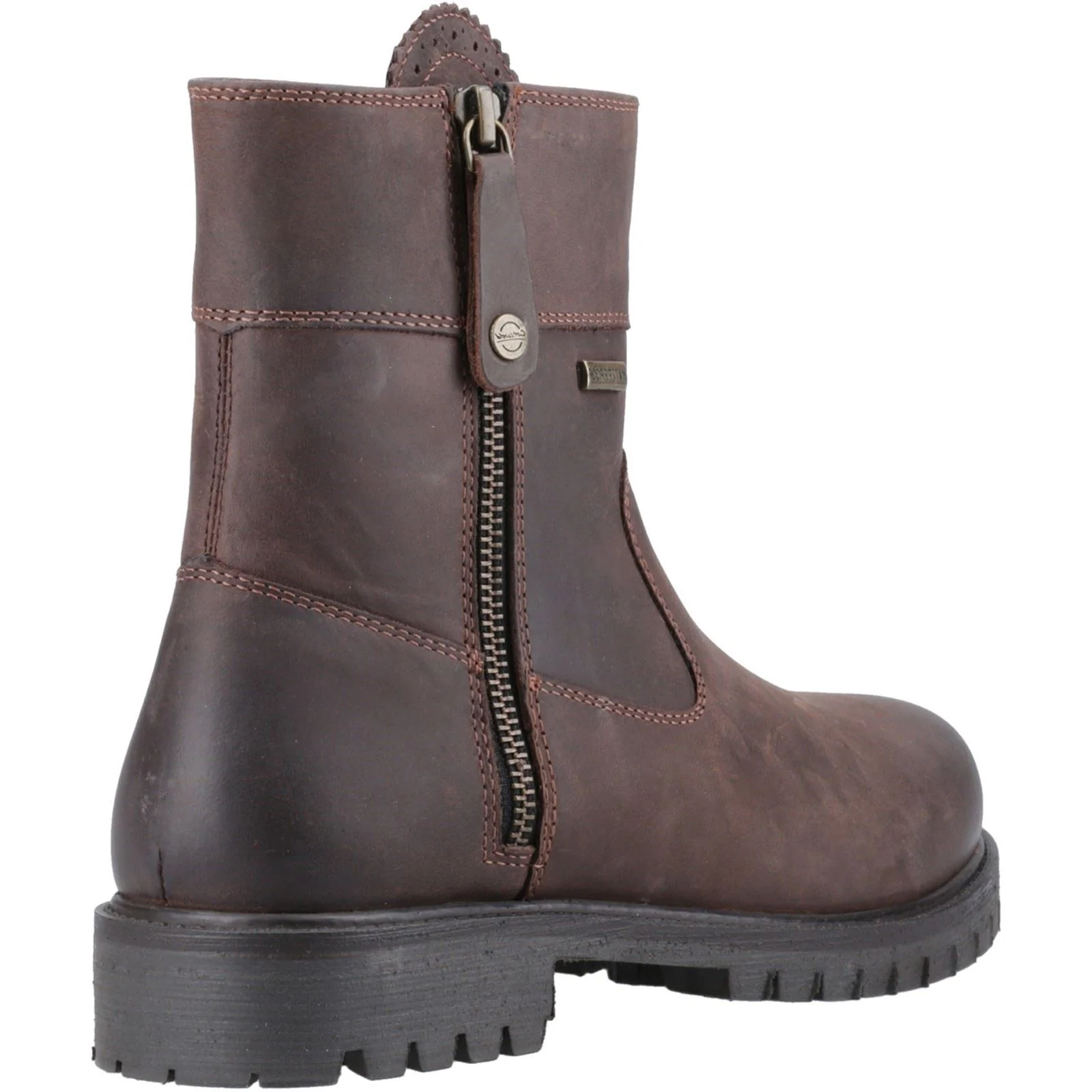 Cotswold Chedworth Leather Women's Brown Boots - Image 2