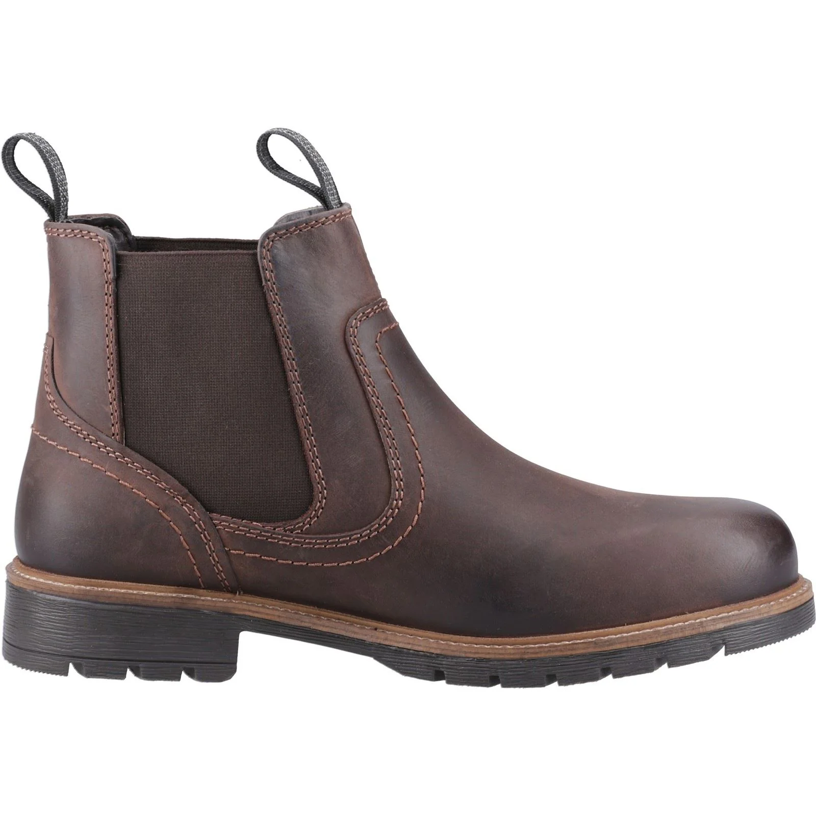 Cotswold Chipping Leather Men's Brown Boots - Image 4