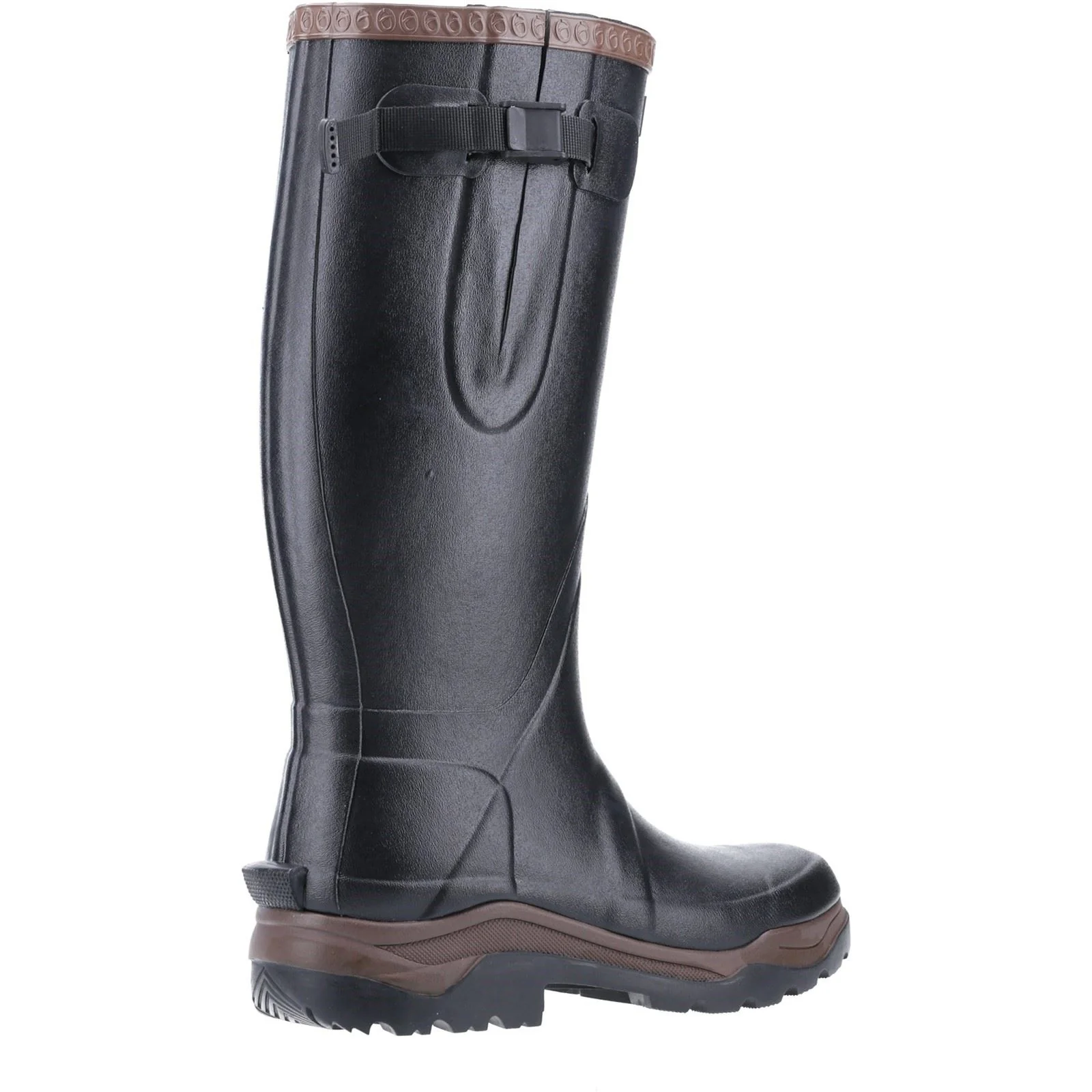 Cotswold Compass Synthetic Rubber Wellington in Black - Image 2