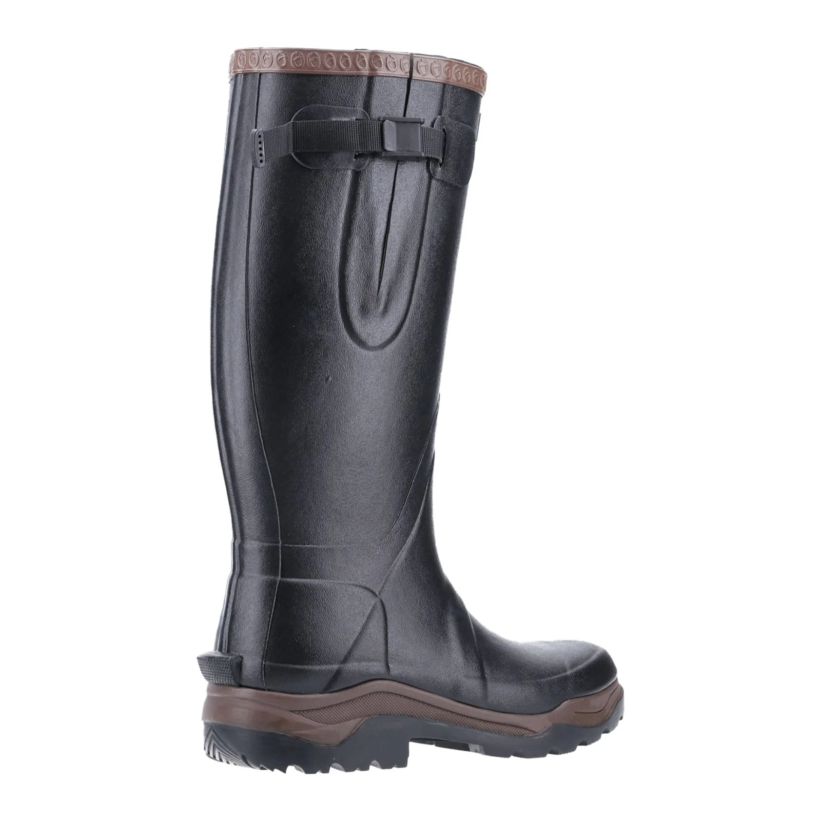 Cotswold Compass Synthetic Rubber Wellington in Black - Image 6