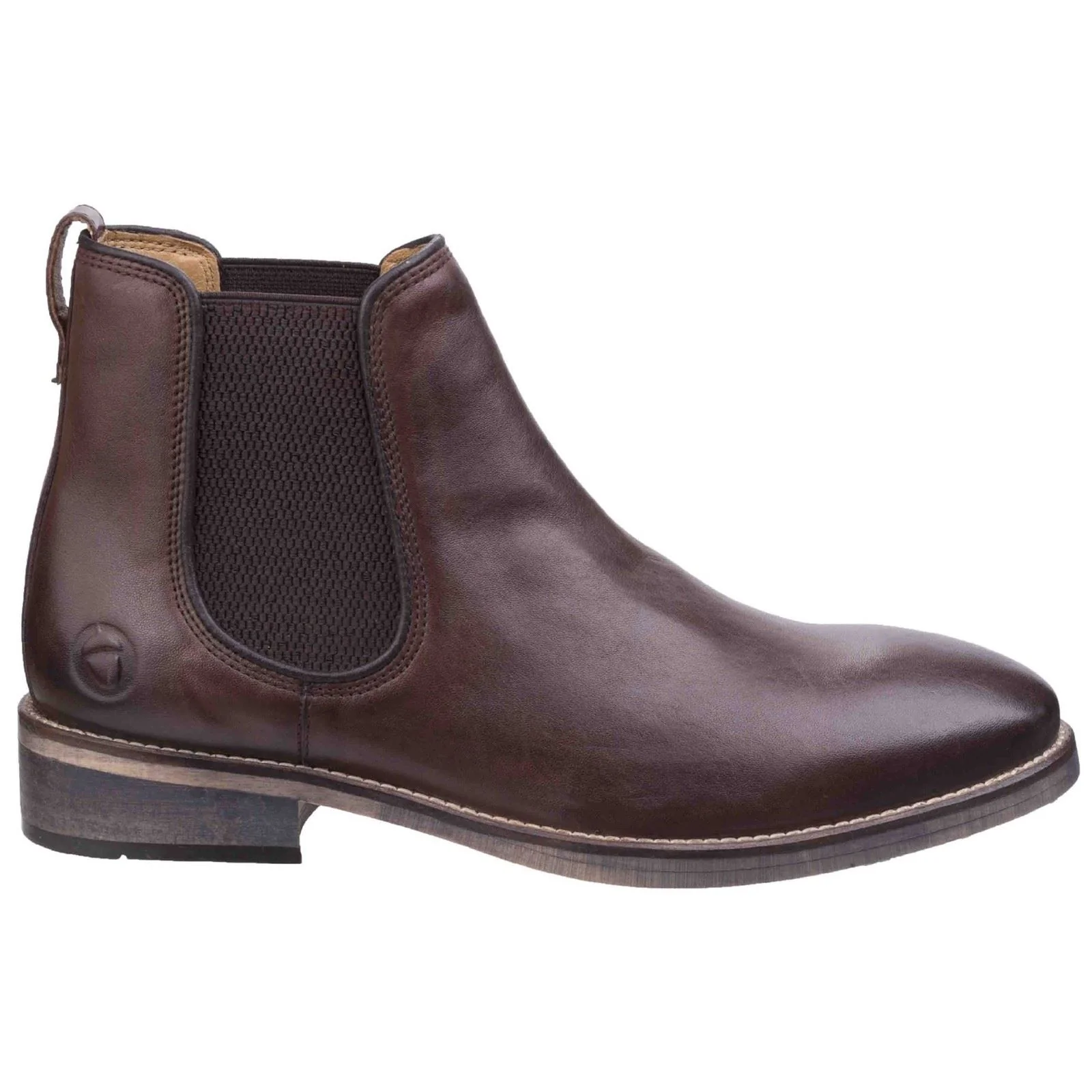 Cotswold Men's Corsham Chelsea Boot in Dark Brown - Image 4