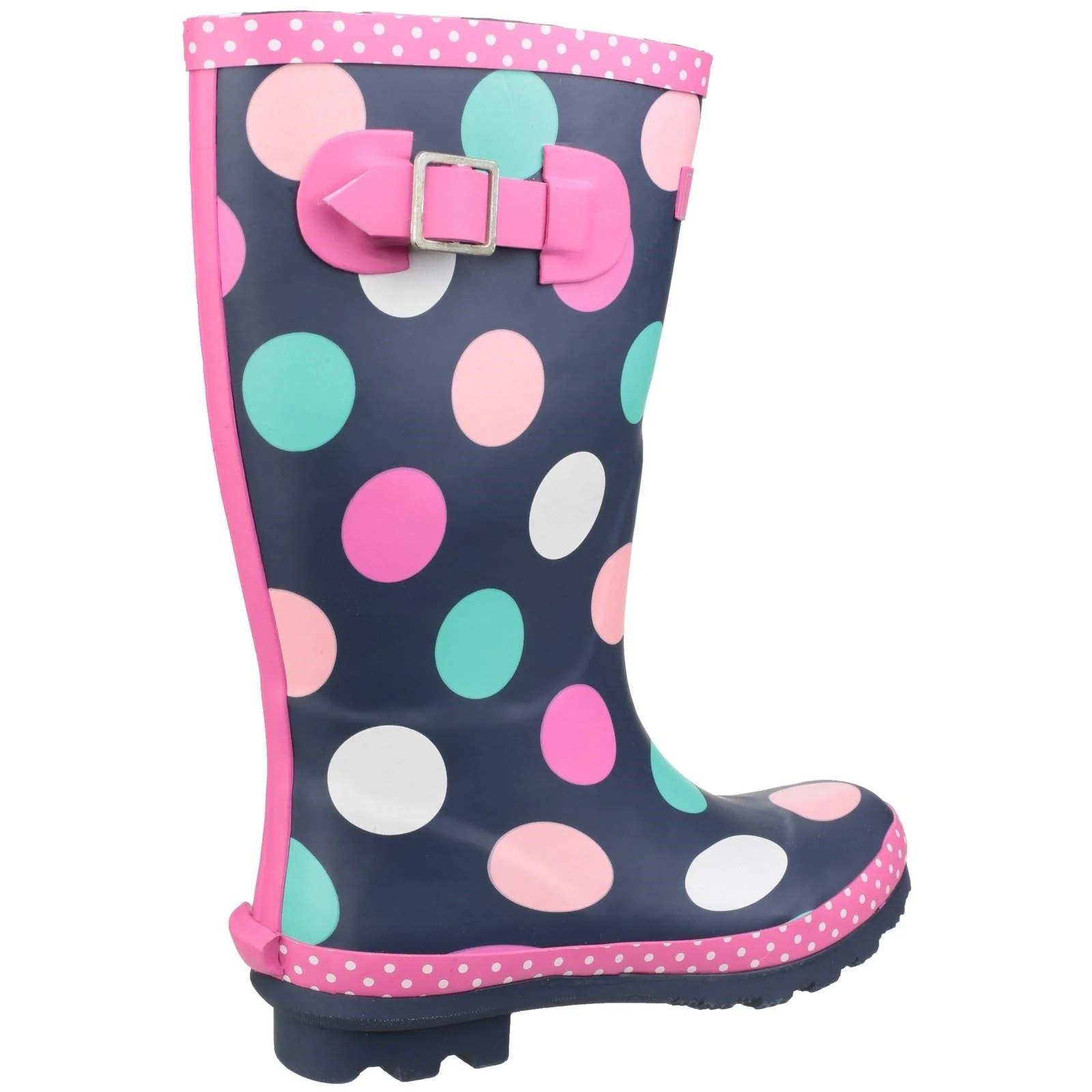 Cotswold Dotty Rubber Multicoloured Wellington Boots - Image 2