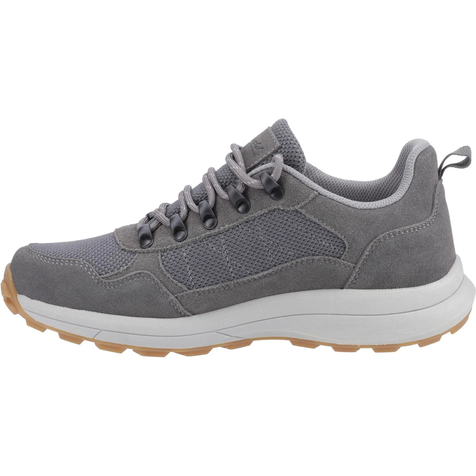 Cotswold Elmfield Suede Mesh Men's Grey Trainers - Image 4