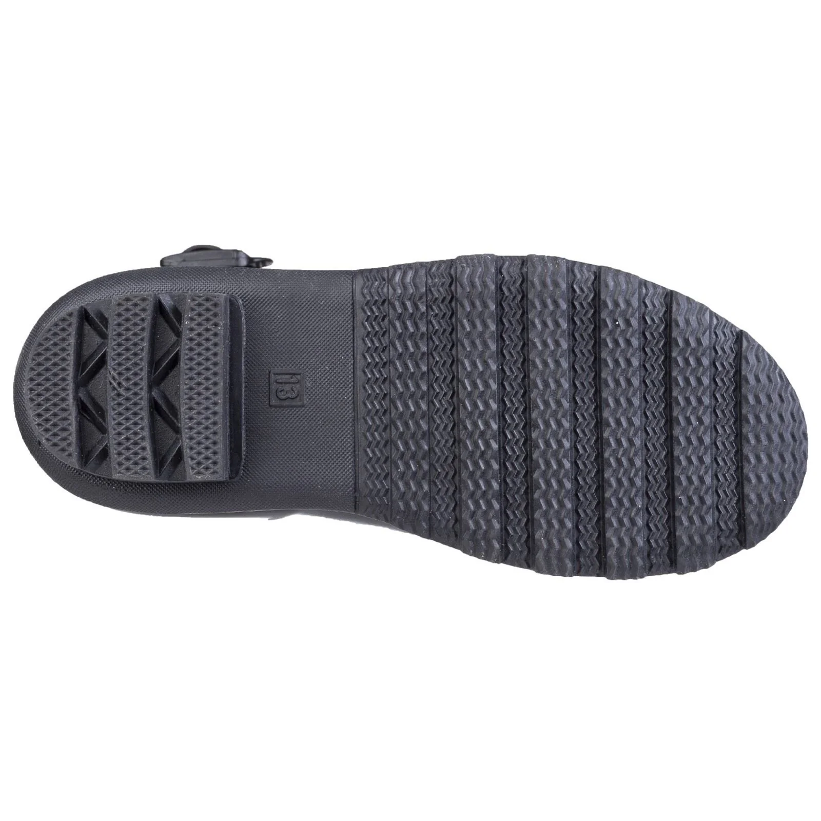 Cotswold Fairweather Rubber Black/Blue Wellington Boots - Image 3