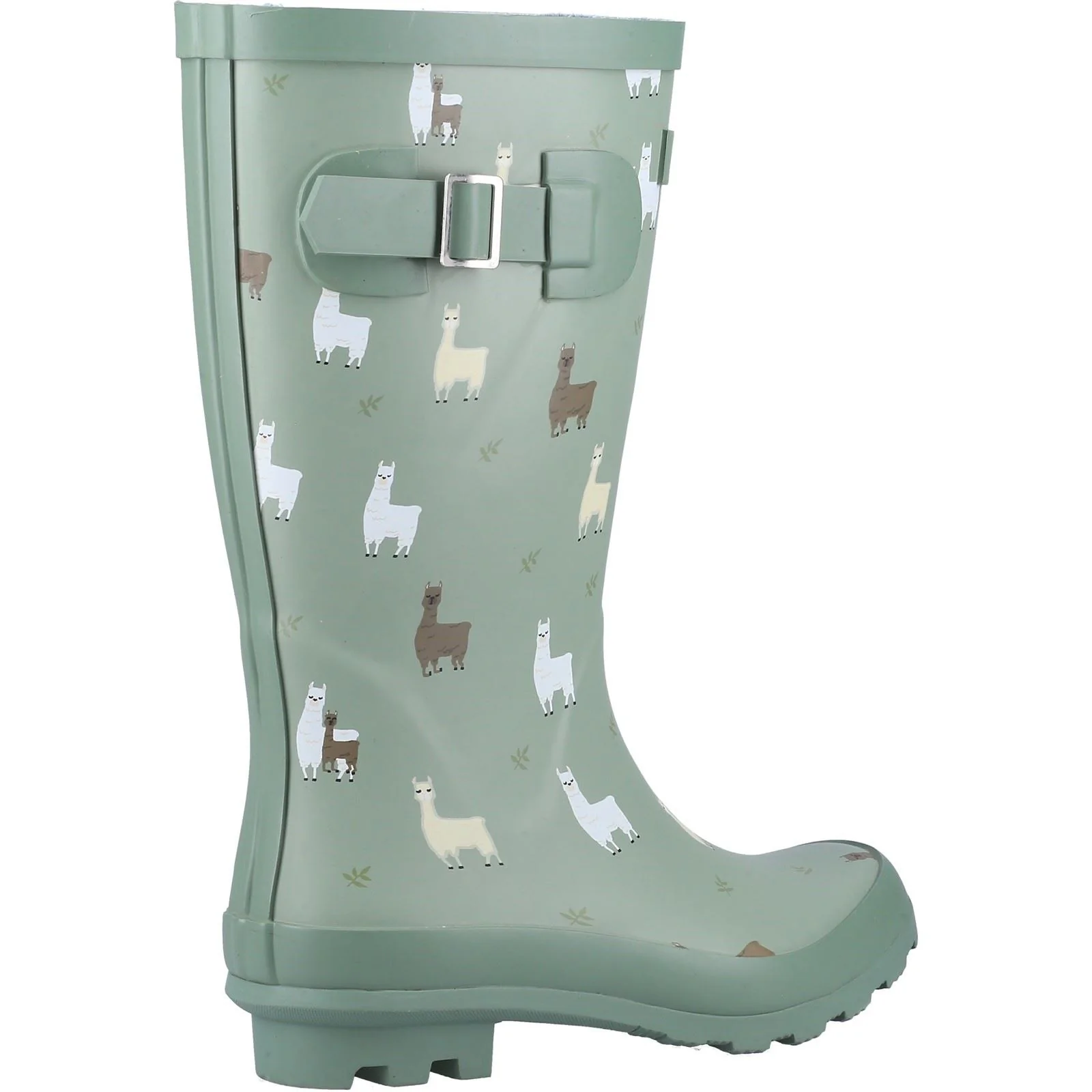 Cotswold Farmyard Junior Rubber Alpaca Wellington Boots - Image 2