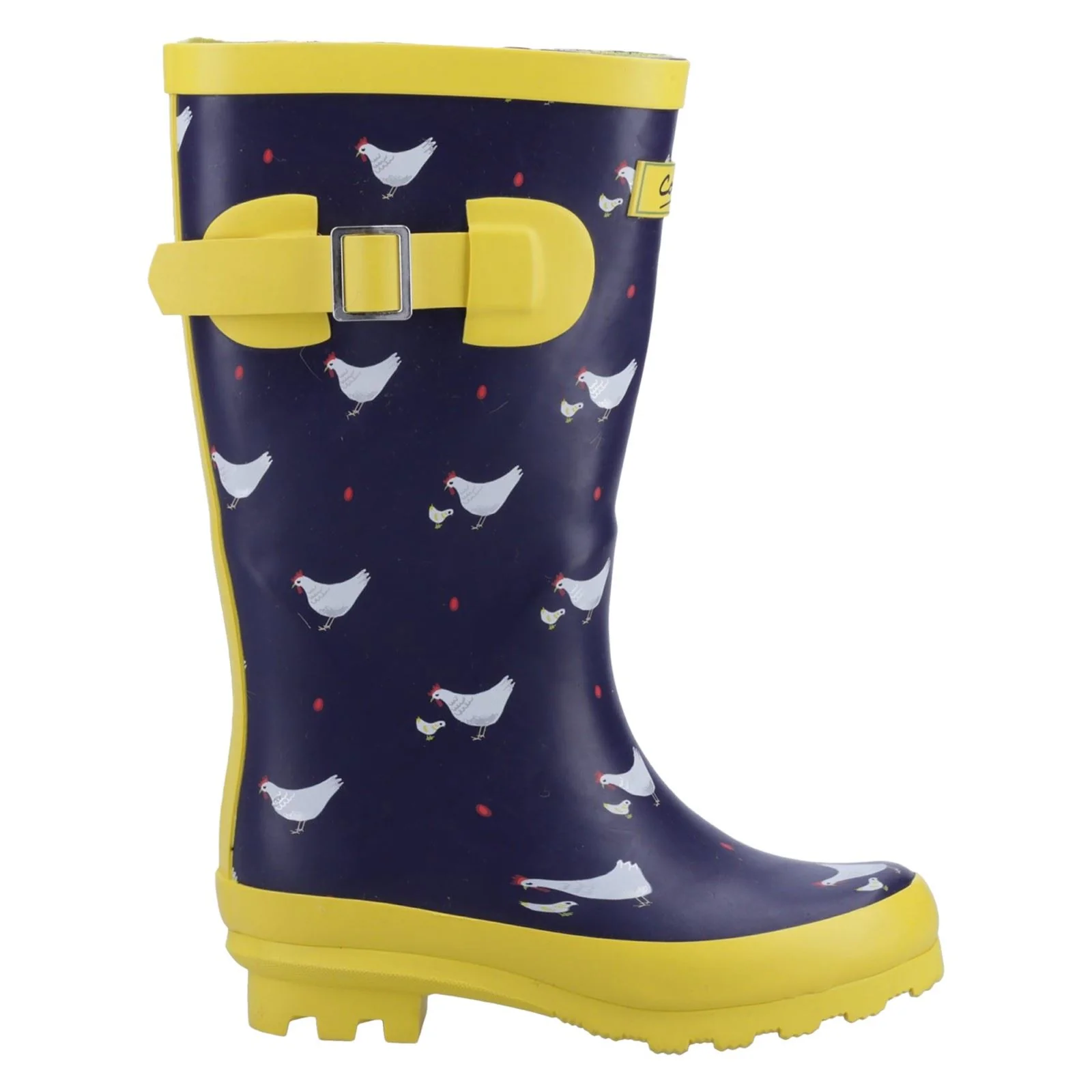 Cotswold Farmyard Junior Rubber Chick Wellington Boots - Image 8