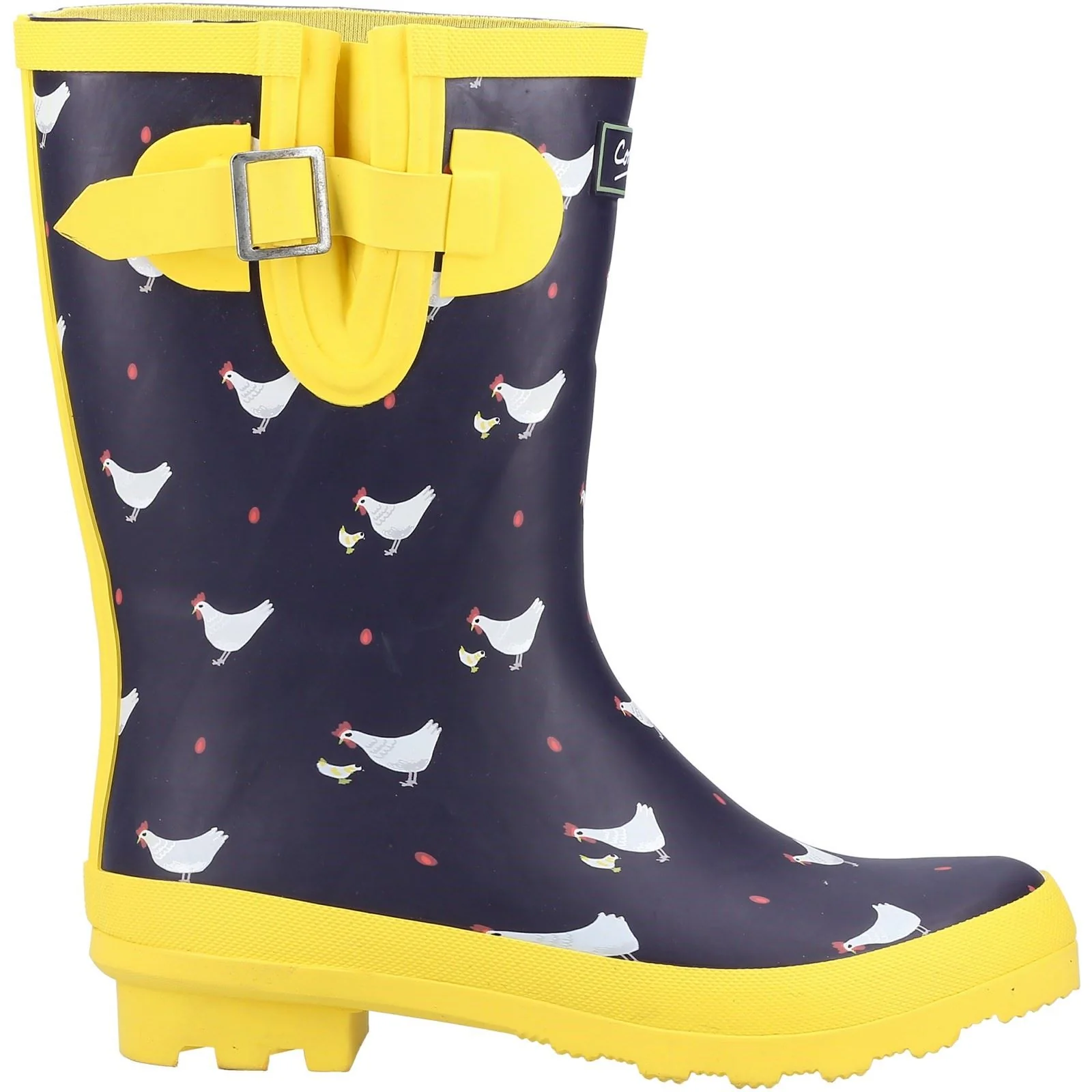 Cotswold Women's Farmyard Mid Wellington in Chick - Image 4