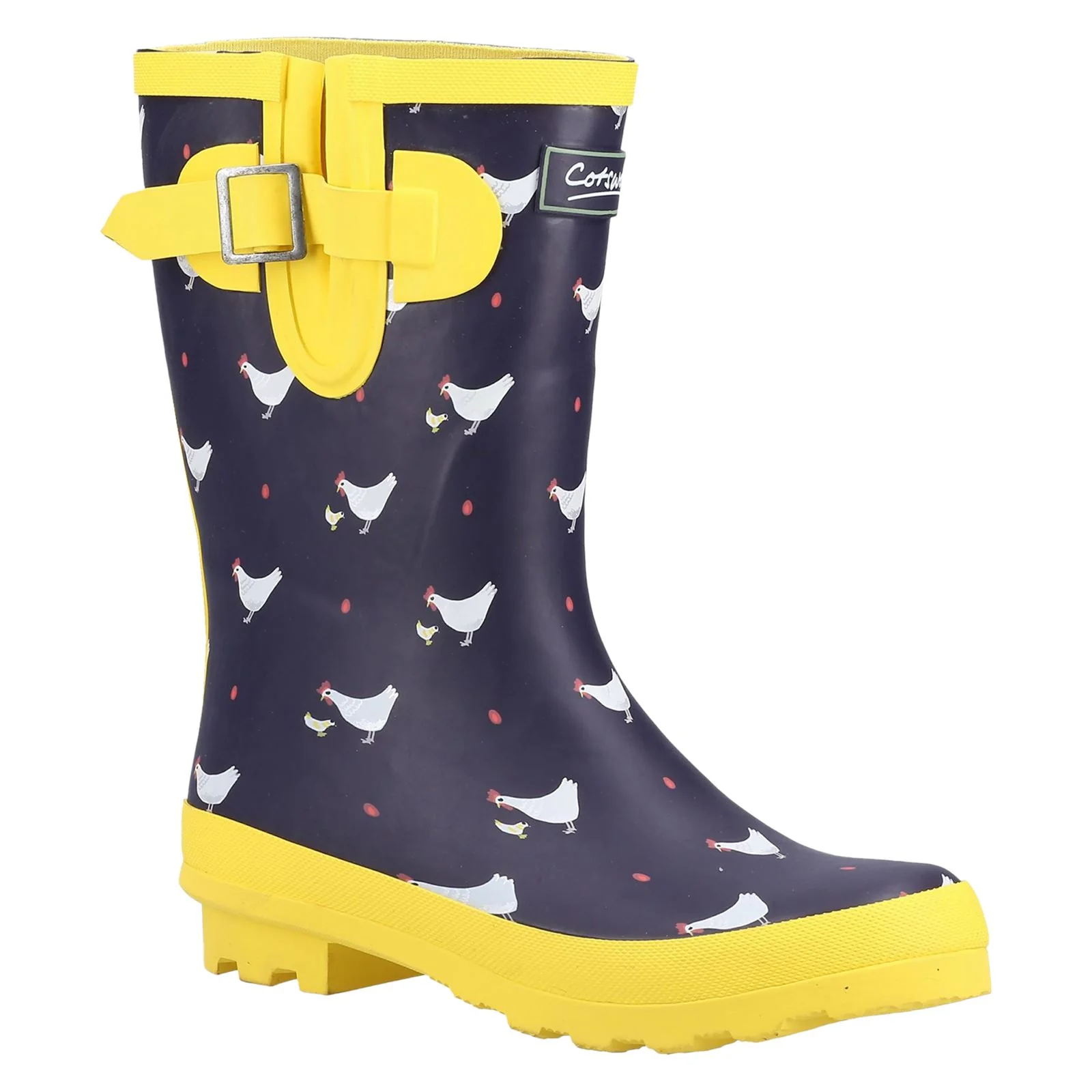 Cotswold Women's Farmyard Mid Wellington in Chick - Image 5