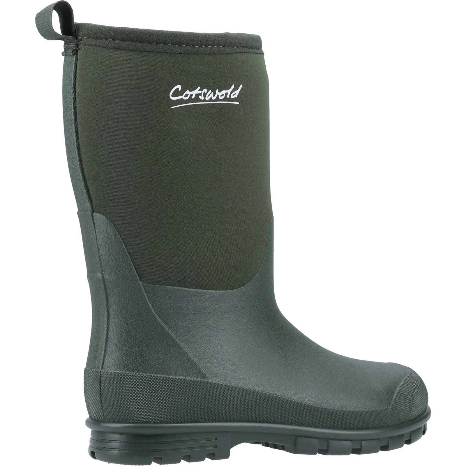 Cotswold Hilly Synthetic Green Wellington Boots - Image 2