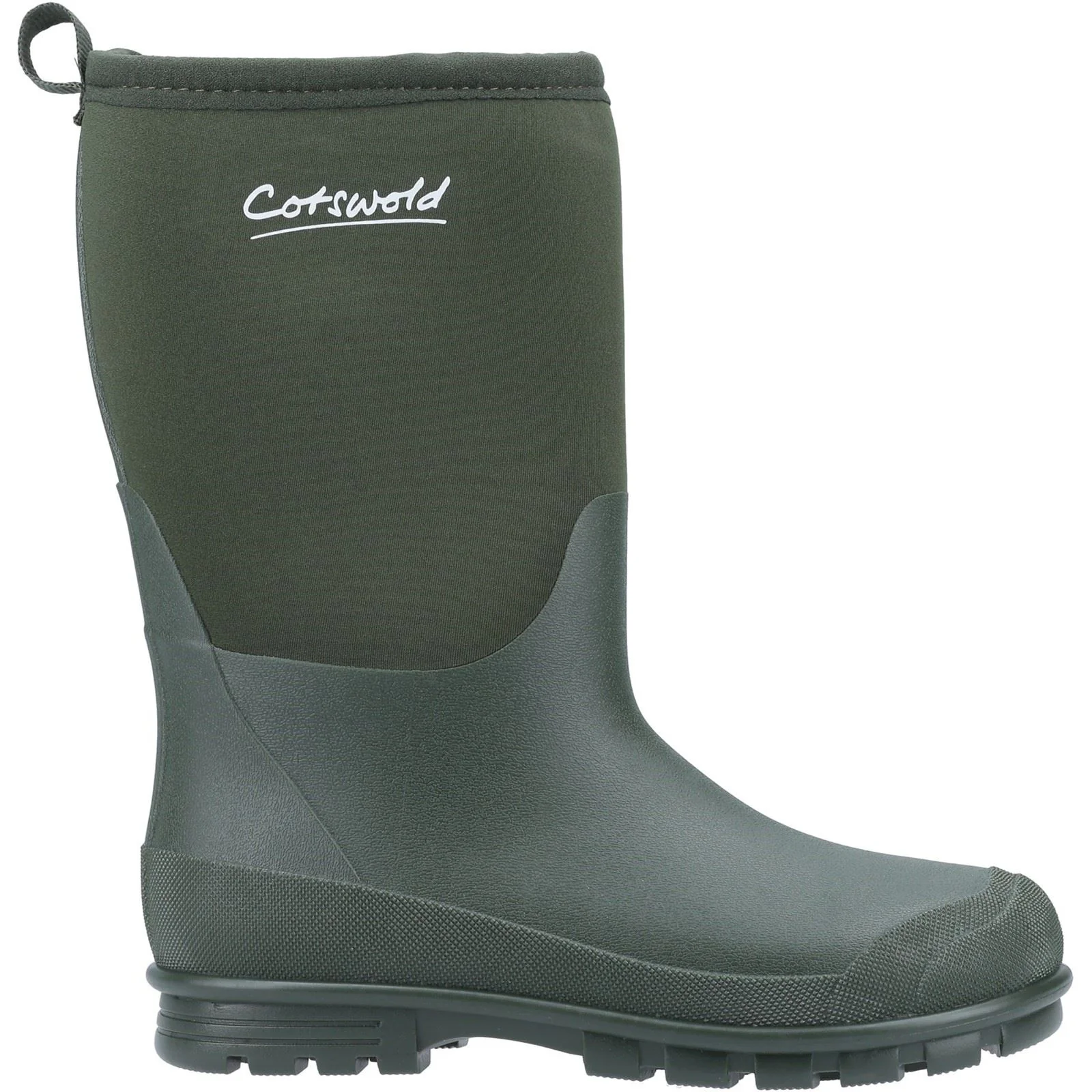 Cotswold Hilly Synthetic Green Wellington Boots - Image 4