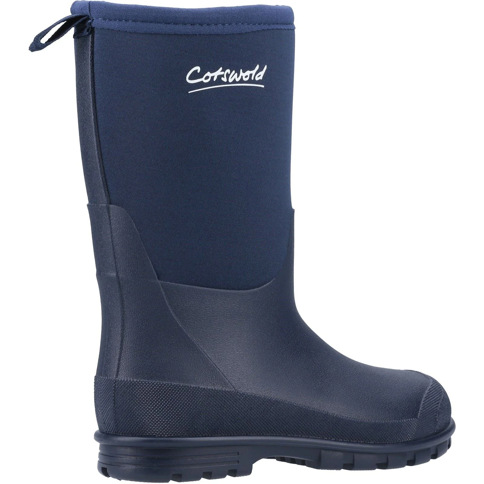 Cotswold Hilly Synthetic Navy Wellington Boots - Image 2