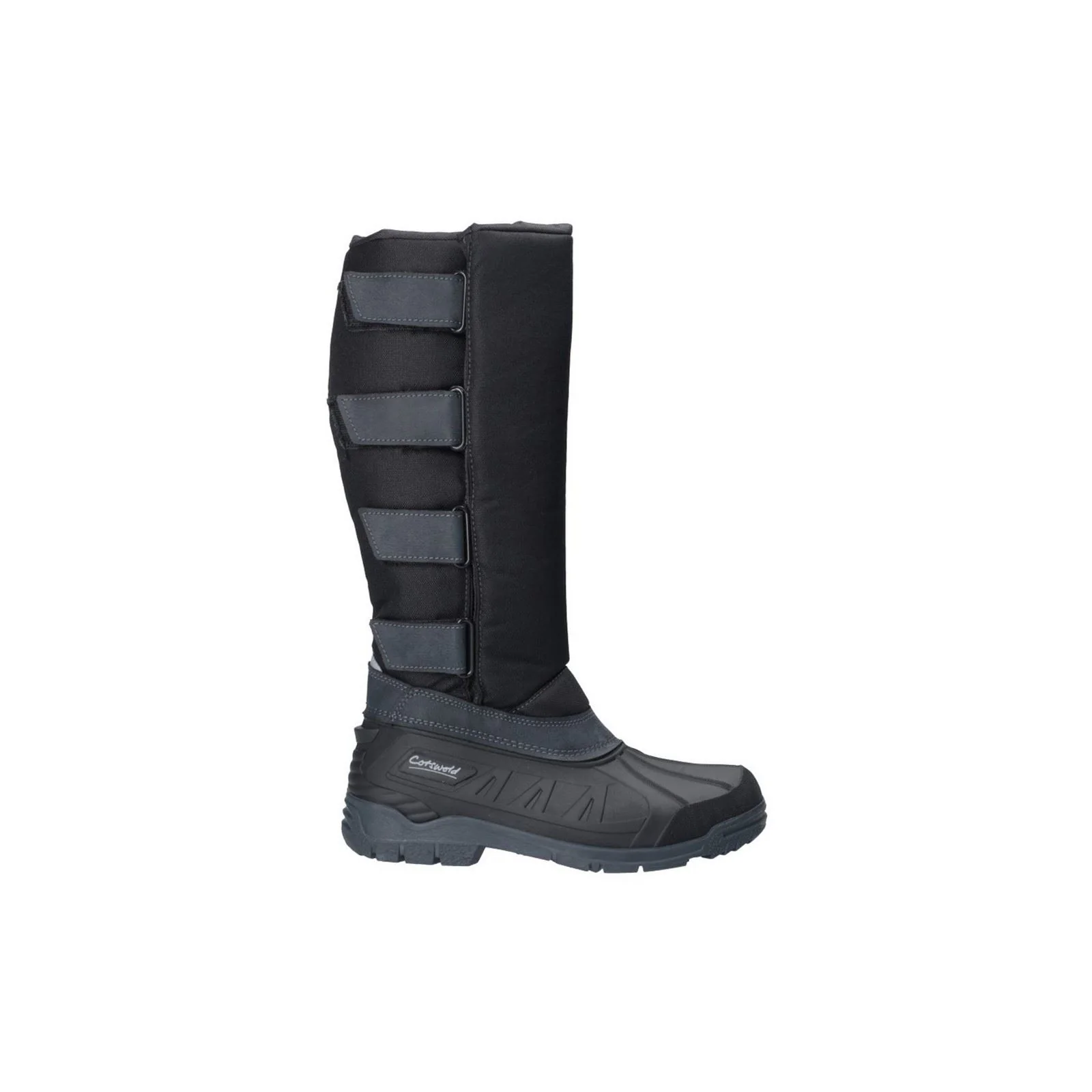 Cotswold Men's Kemble Short Wellington Boot in Black - Image 4