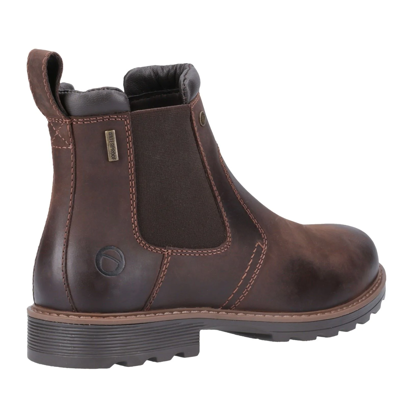 Cotswold Leafield Leather Men's Brown Boots - Image 7