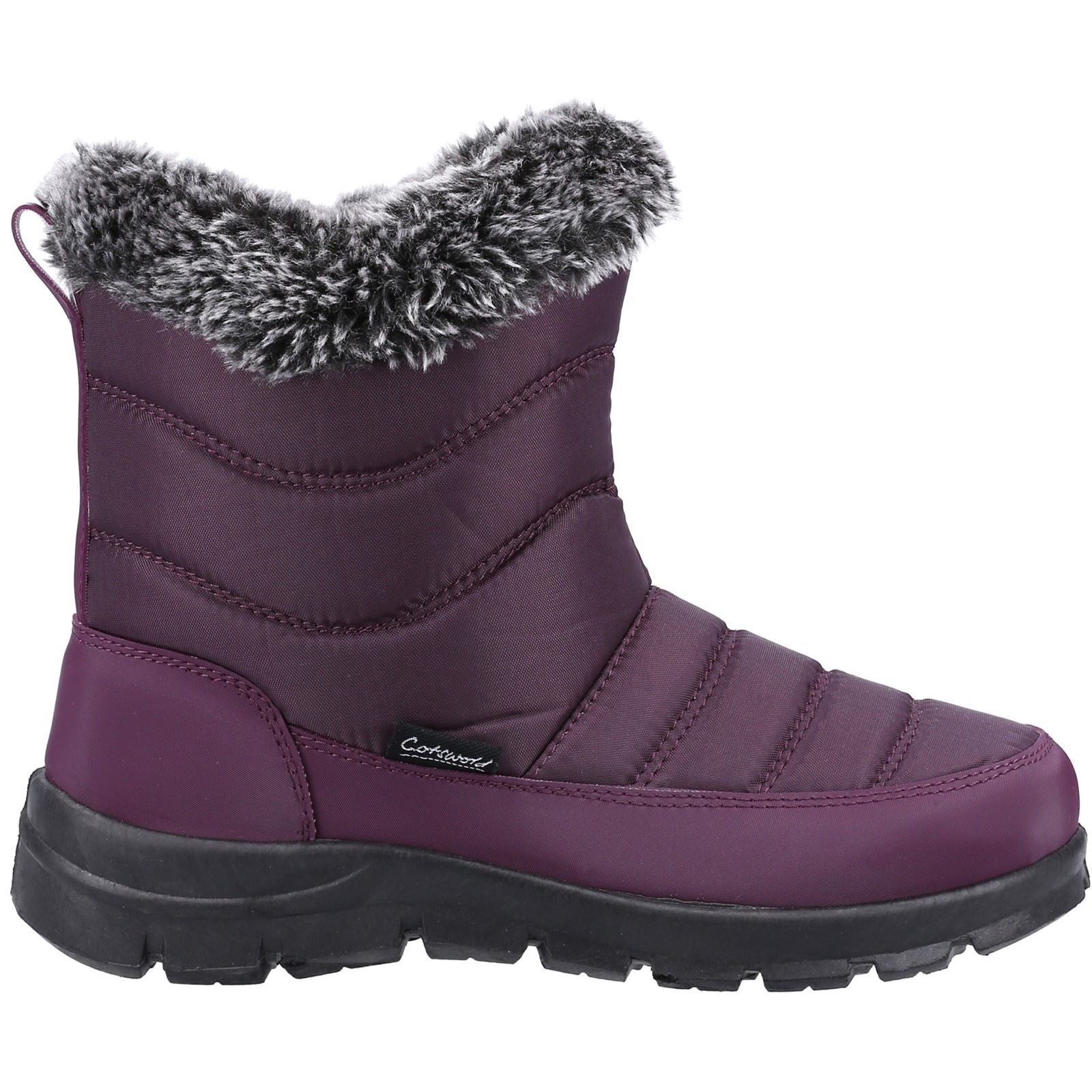 Cotswold Women's Longleat Wellingtons in Purple - Image 4