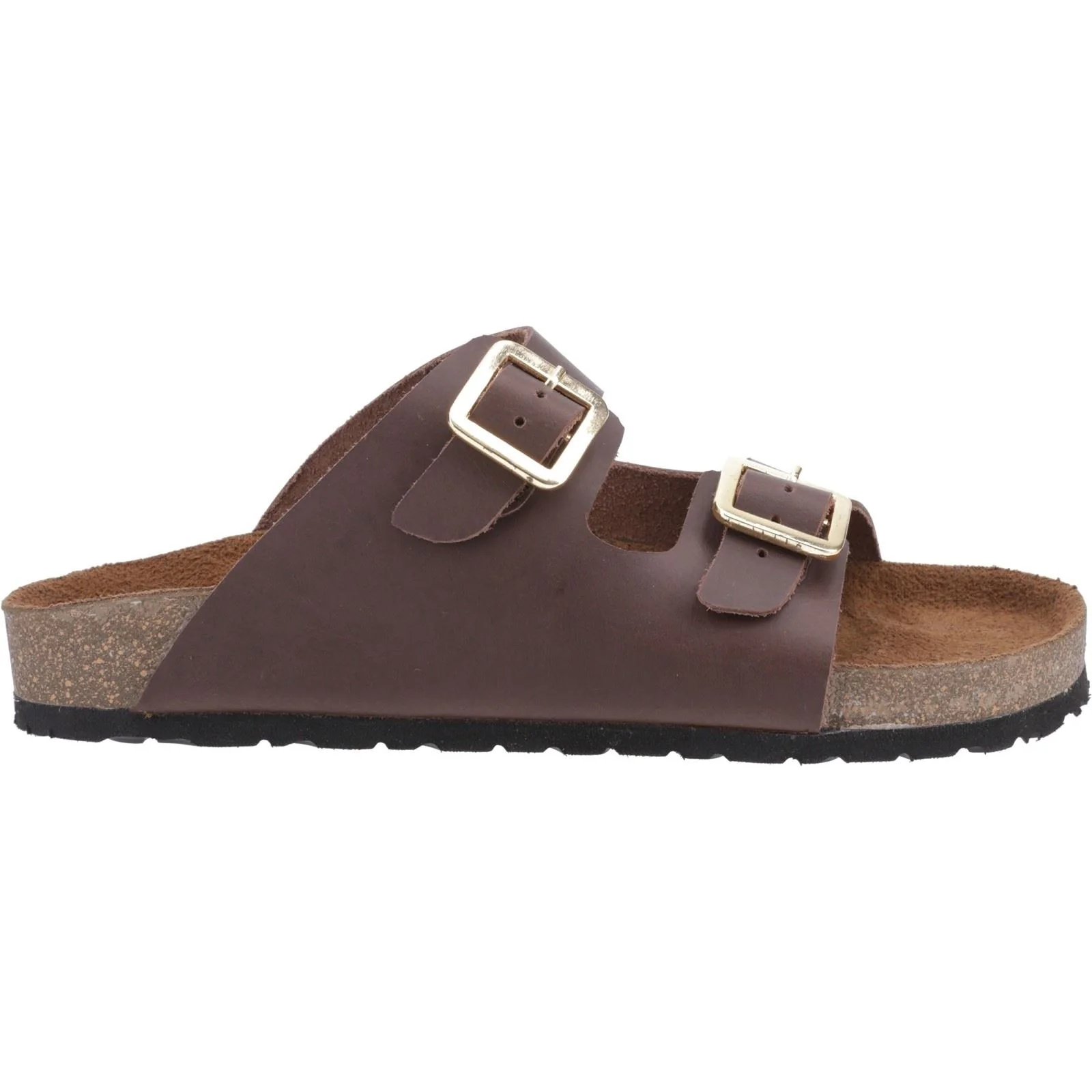 Cotswold Lushill Leather Women's Brown Sandals - Image 5