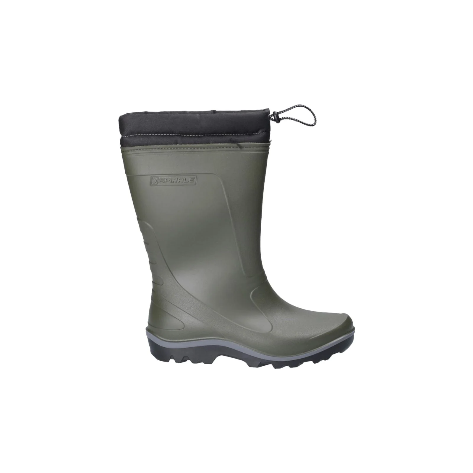 Cotswold Minchinhampton Lined Wellington Boot in Green - Image 8