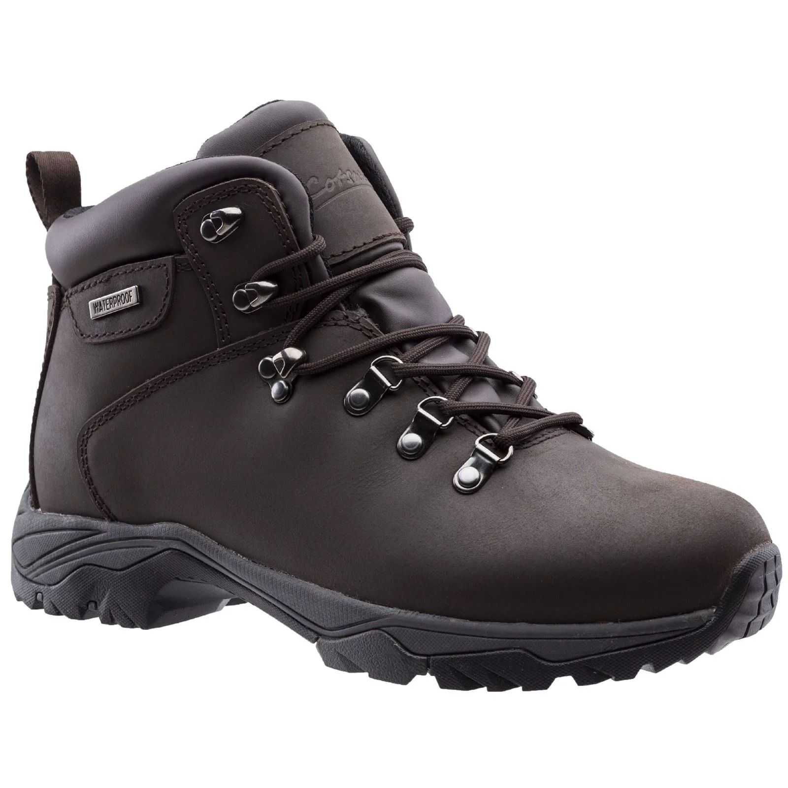Cotswold Nebraska Leather Youth Crazy horse Hiking Boots