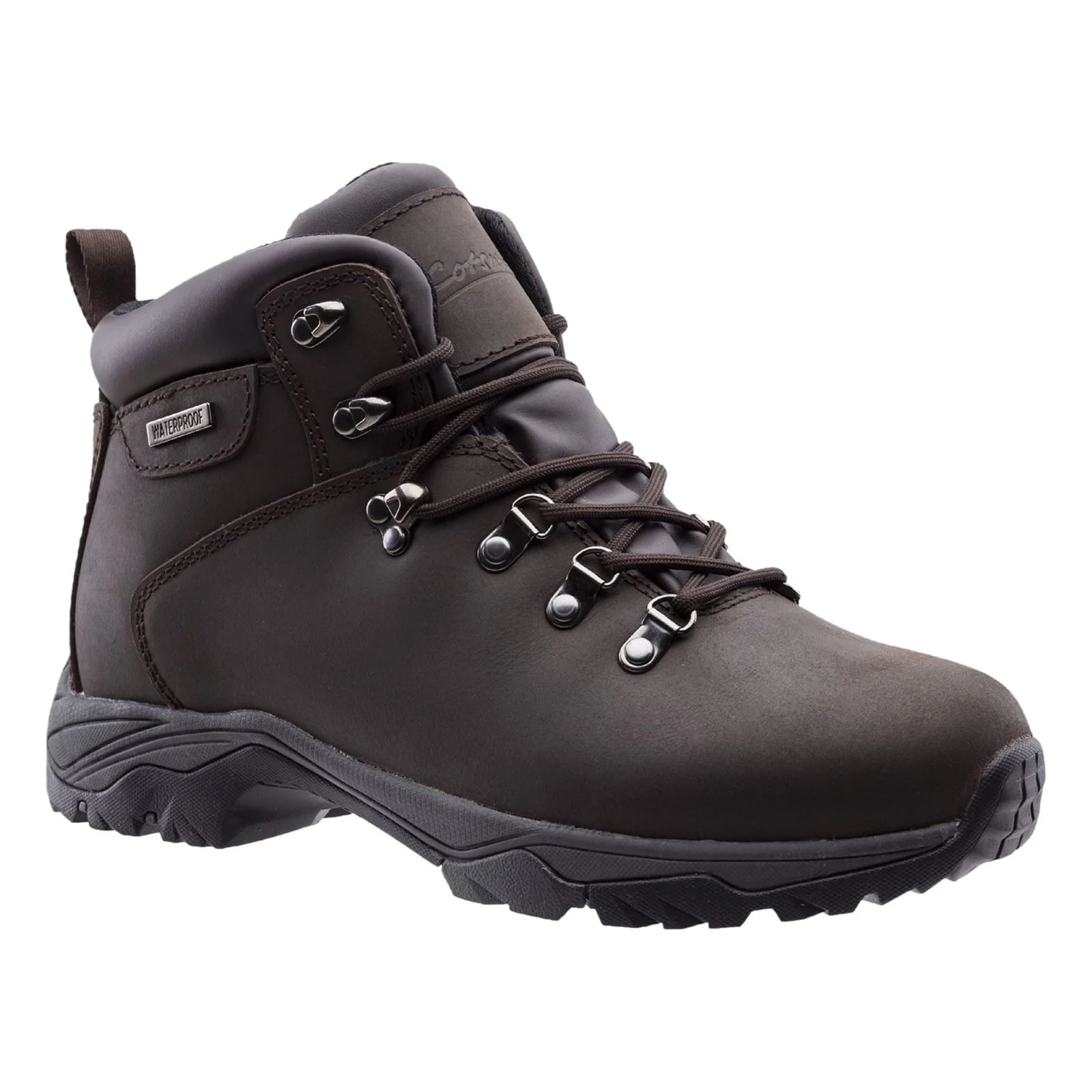 Cotswold Nebraska Leather Youth Crazy horse Hiking Boots - Image 6
