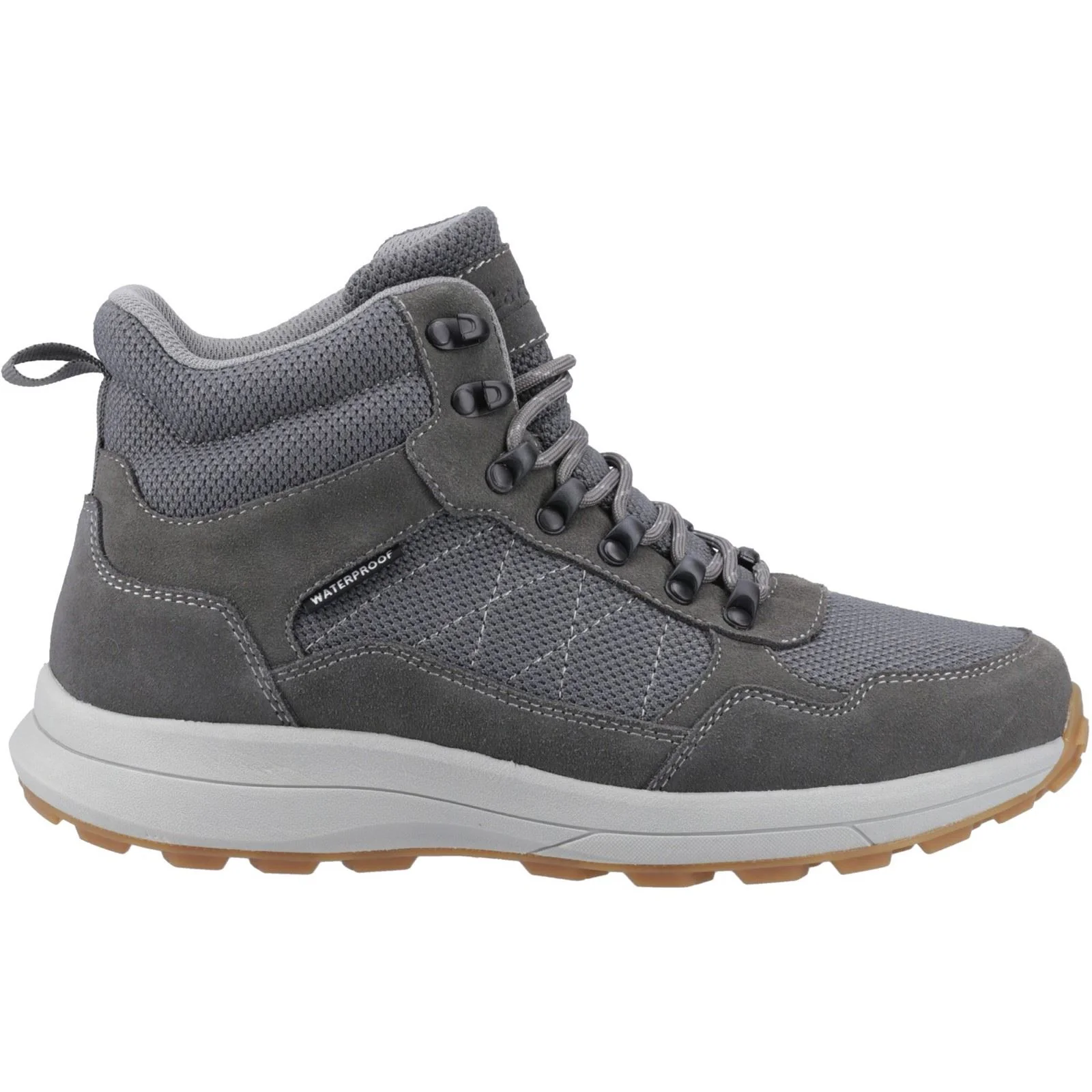 Cotswold Oddington Suede Mesh Men's Grey Hiking Boots - Image 5