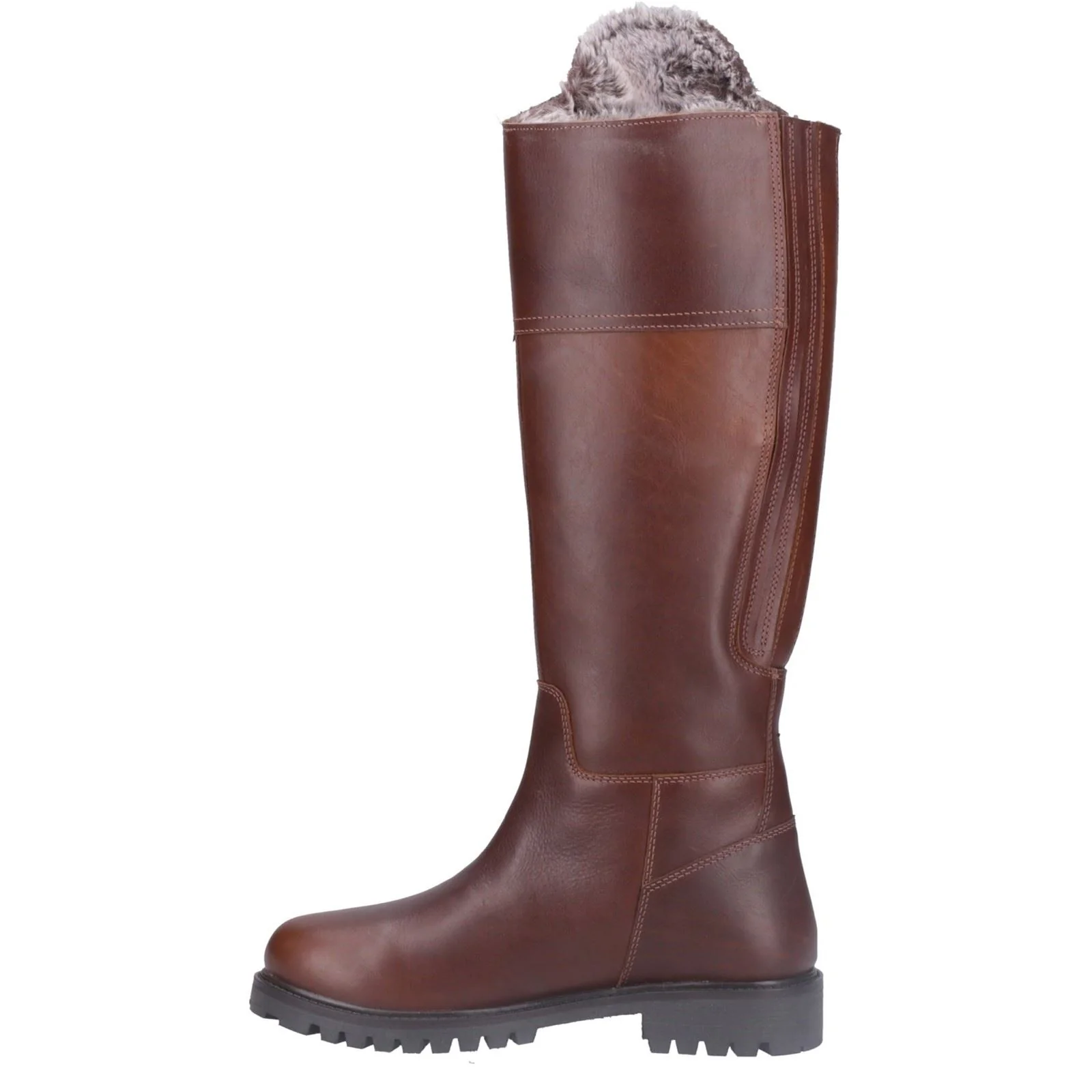 Cotswold Oldachre Leather Women's Brown Boots - Image 4
