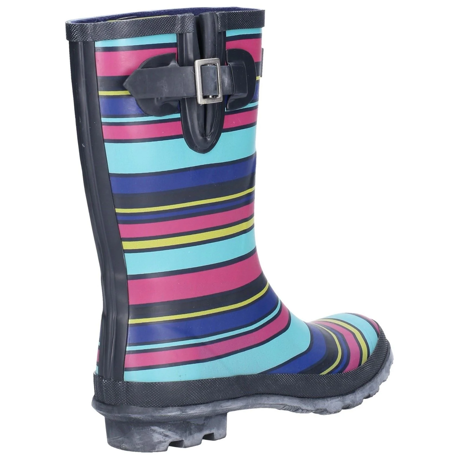 Cotswold Paxford Rubber Women's Stripe Multicoloured Wellington Boots - Image 2