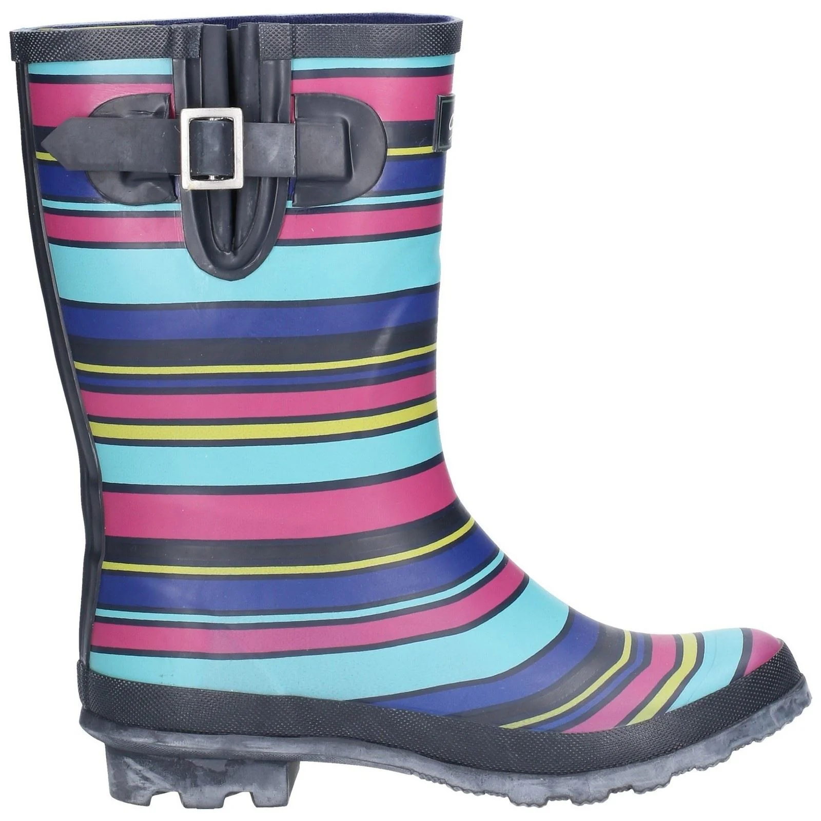 Cotswold Paxford Rubber Women's Stripe Multicoloured Wellington Boots - Image 4