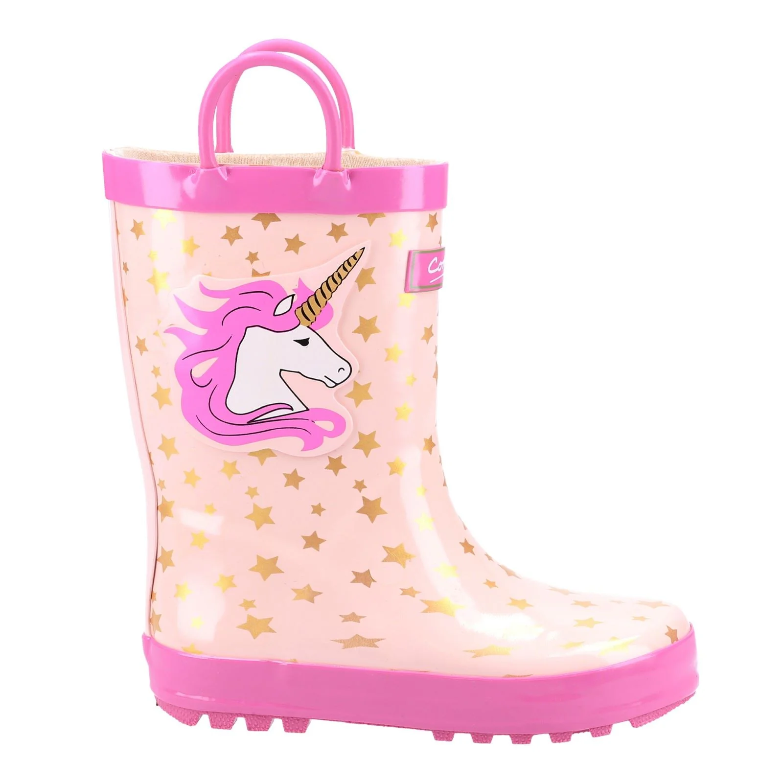 Cotswold Puddle Rubber Unicorn Wellington Boots - Image 8