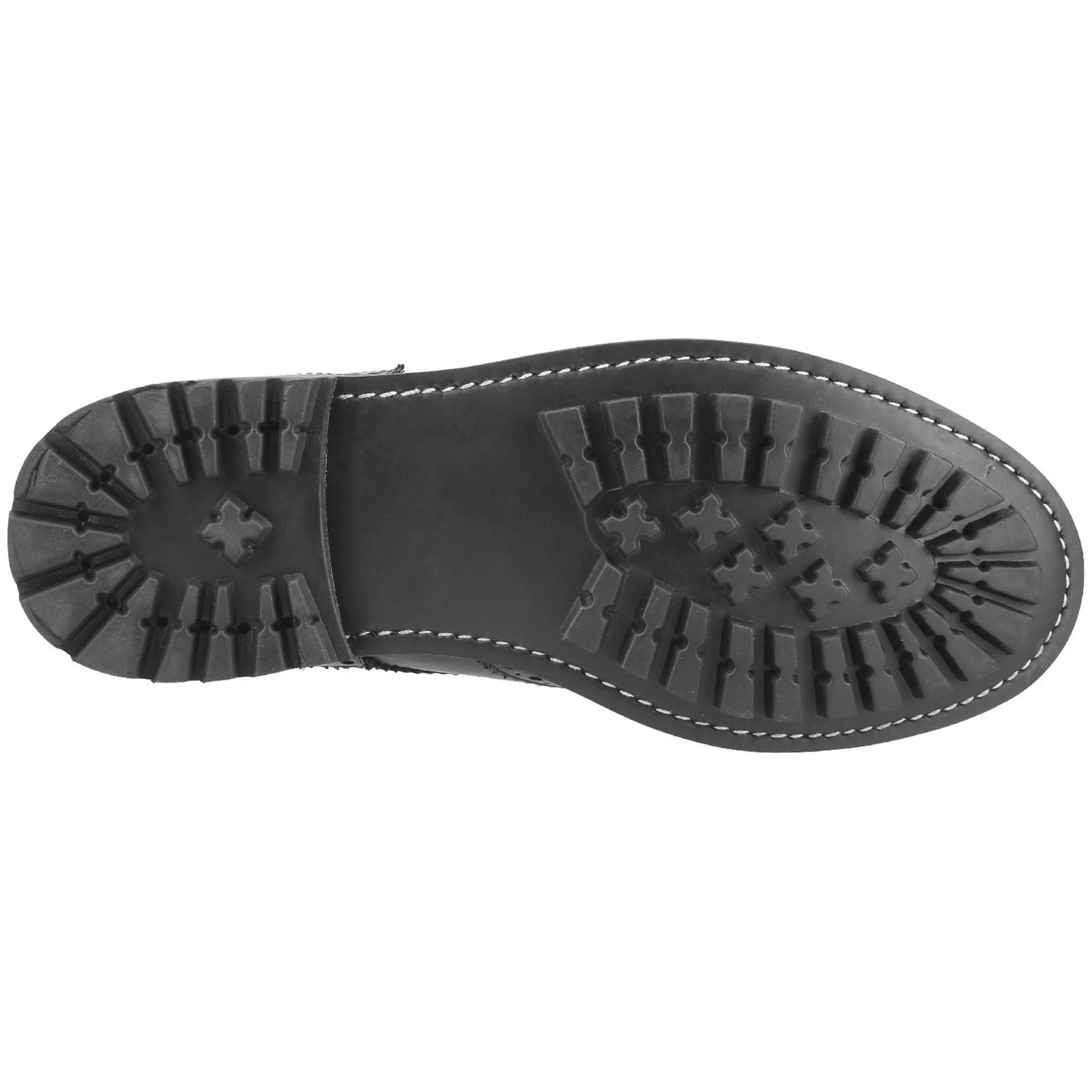 Cotswold Men's Quenington Commando Goodyear Welt Shoe in Black - Image 3